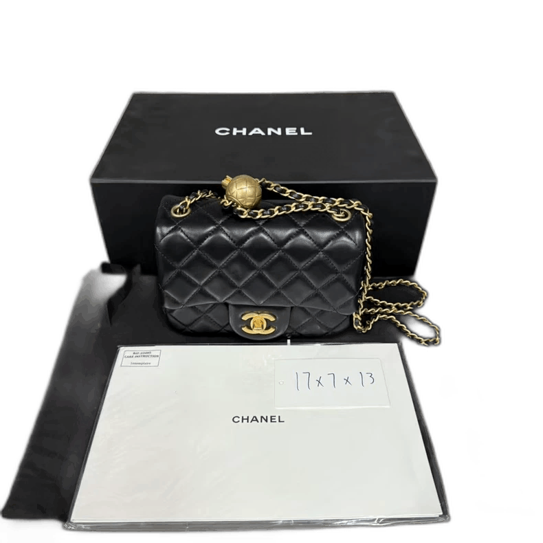 Chanel Black Quilted Small Bag -2505