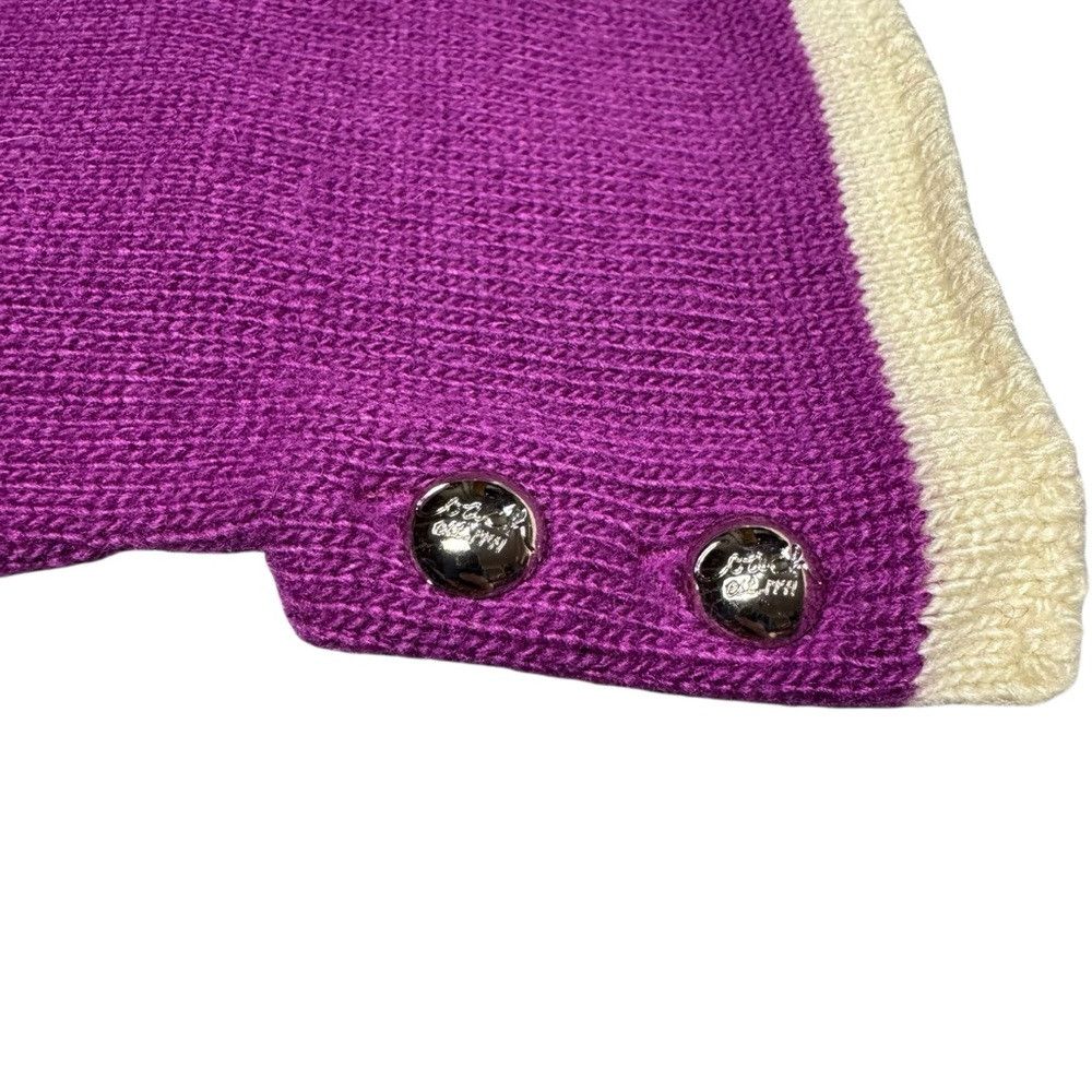 Coach Coach Wool Cashmere Knit Purple Gloves Size ONE SIZE - 3 Thumbnail