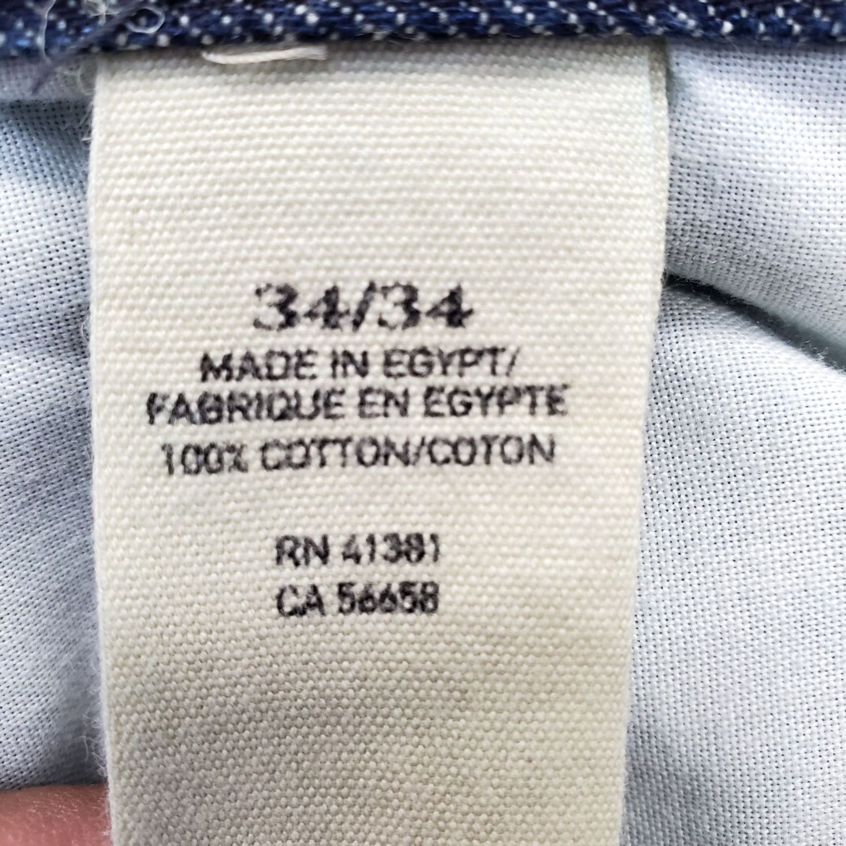 Vintage Denim & Supply Ralph Lauren Jeans Mens 34 Blue Straight Leg Streetwear Size US 34 / EU 50 - 7 Thumbnail