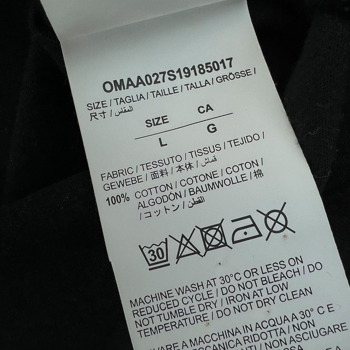Off-White Off-White Flame Skull Black T Shirt Size US L / EU 52-54 / 3 - 7 Thumbnail