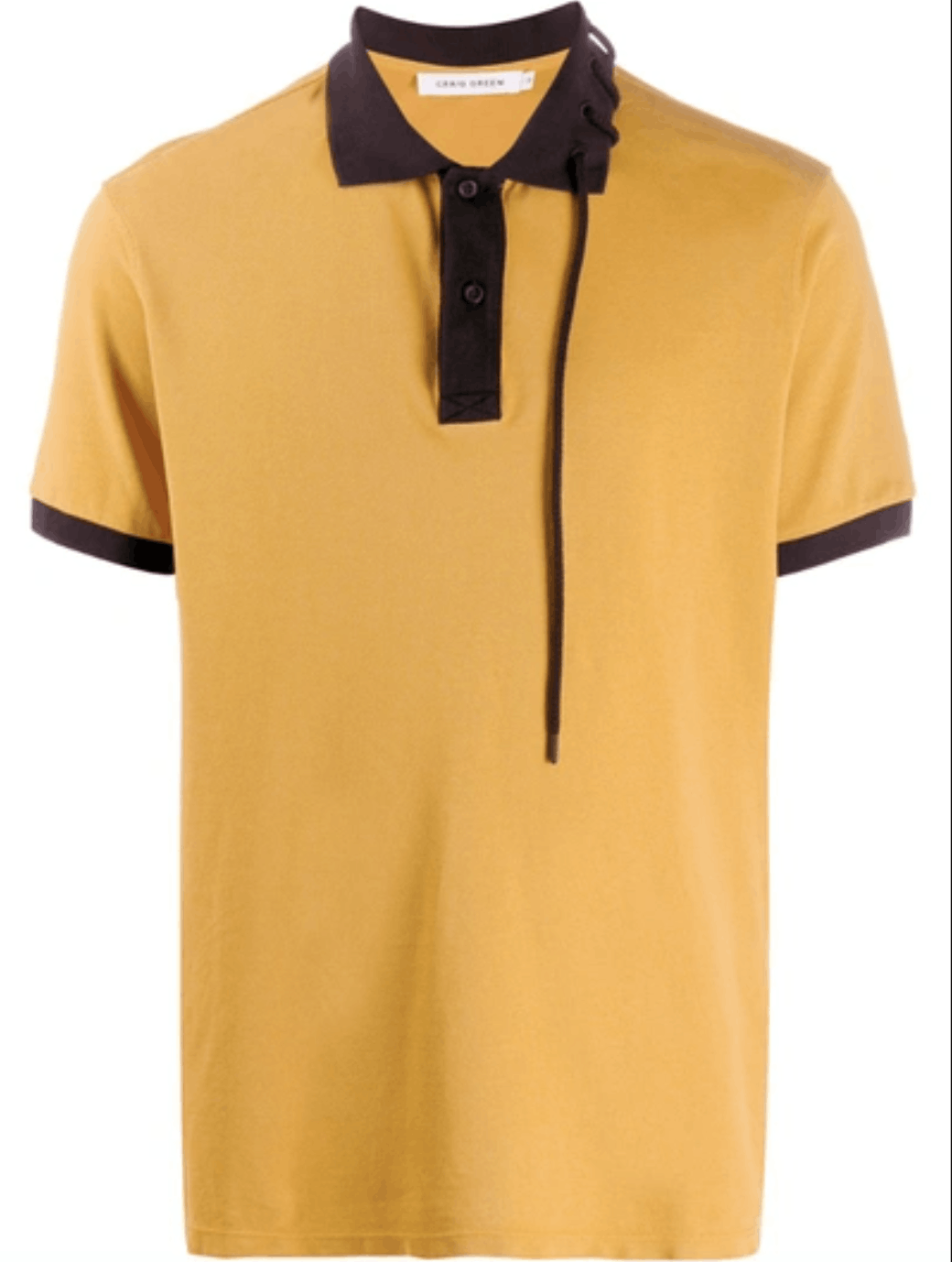 Craig Green Drawstring Detail Polo Shirt