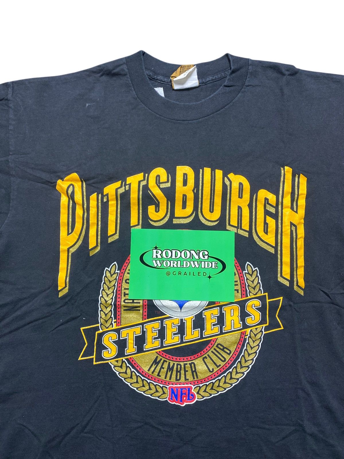 Nutmeg VINTAGE NUTMEG PITTBURGH STEELERS TSHIRT Size US L / EU 52-54 / 3 - 2 Thumbnail