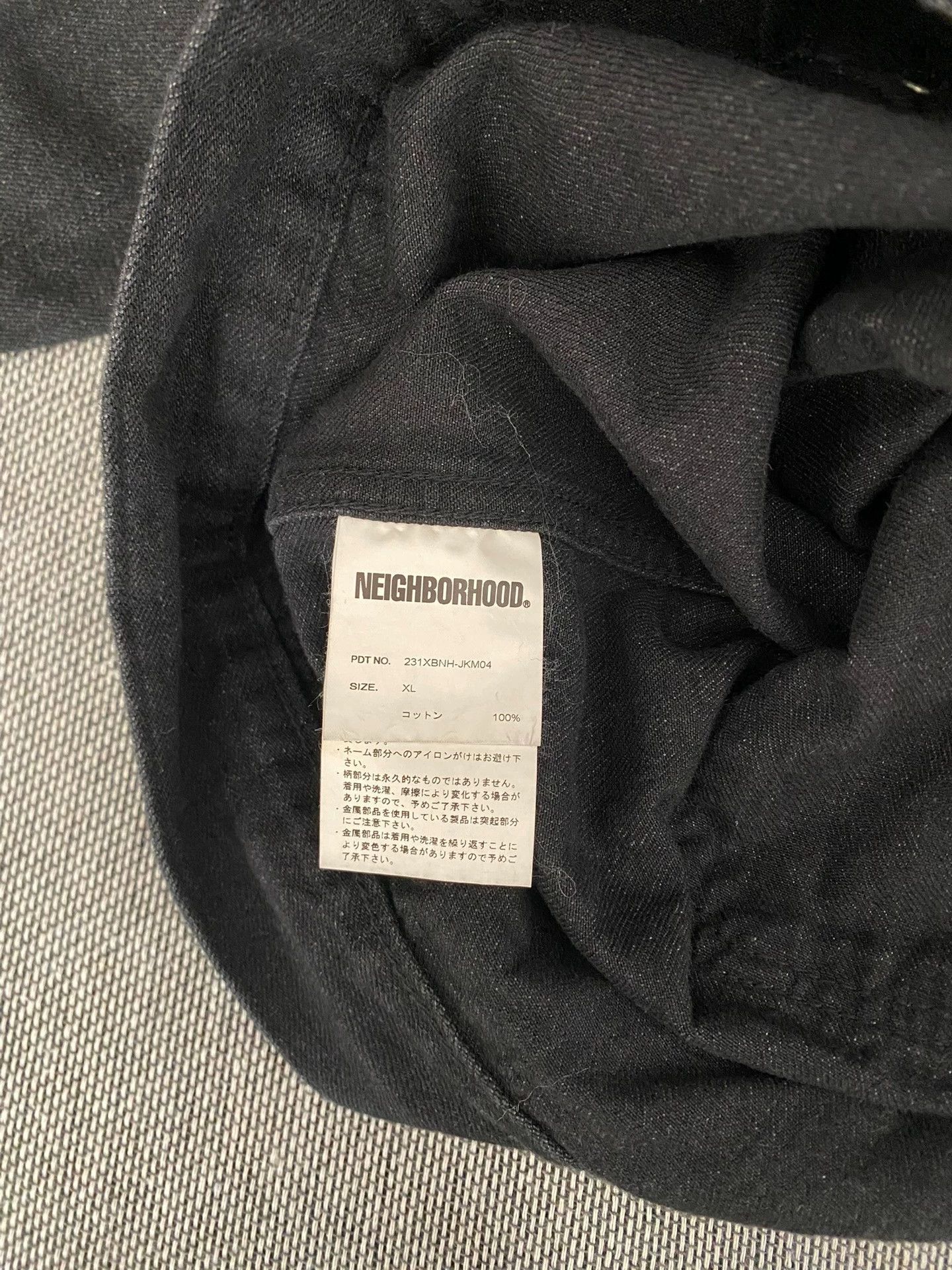 Neighborhood Neighborhood 23ss Black Icon Washed Denim Jkt XL Size US XL / EU 56 / 4 - 8 Thumbnail