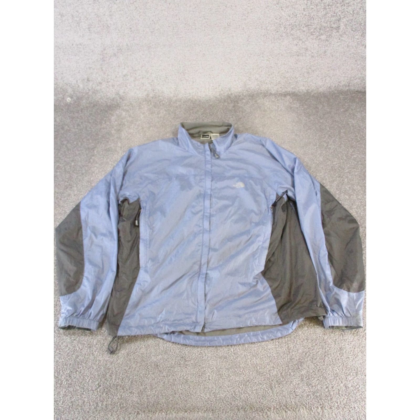 The North Face The North Face Jacket Womens XL Blue Windbreaker Regular Nylon Lining Zip Mid-Length"} Size XL / US 12-14 / IT 48-50 - 2 Thumbnail