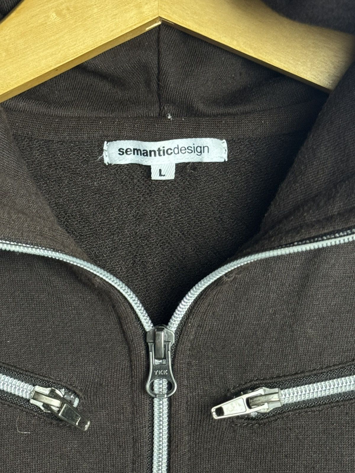 semanticdesign semanticdesign hoodie sleeveless multi zipper Size US M / EU 48-50 / 2 - 5 Thumbnail