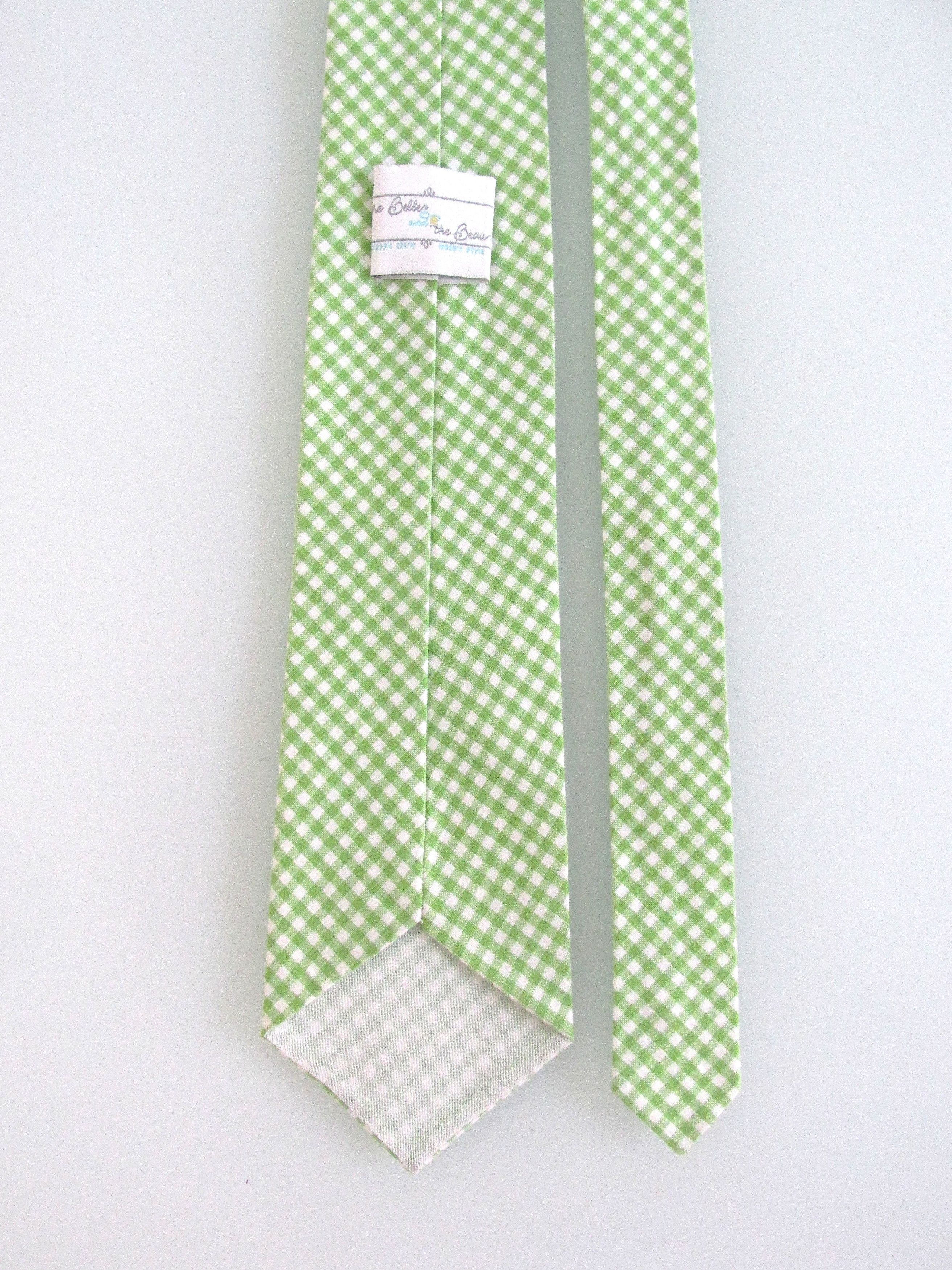 Other Belles & Beaus Men's Cotton Gingham Check Tie Size ONE SIZE - 4 Thumbnail