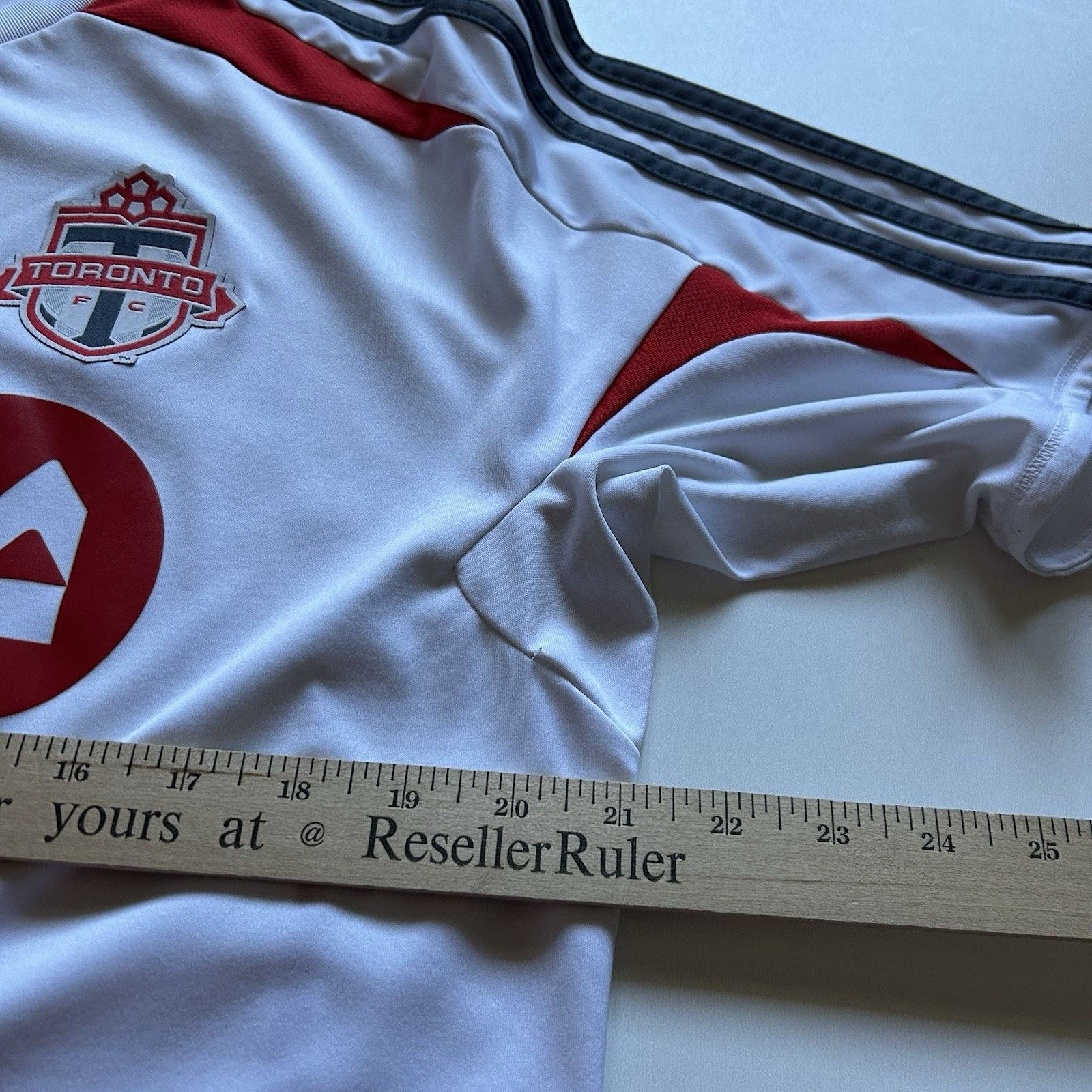 Adidas × Vintage Toronto FC Adidas MLS Soccer Jersey Football Kit Large White Size US L / EU 52-54 / 3 - 5 Thumbnail