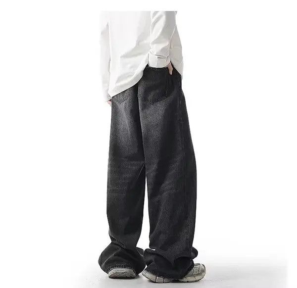 Japanese Brand Itou Men's straight washed loose street fashion jeans Size US 32 / EU 48 - 5 Thumbnail