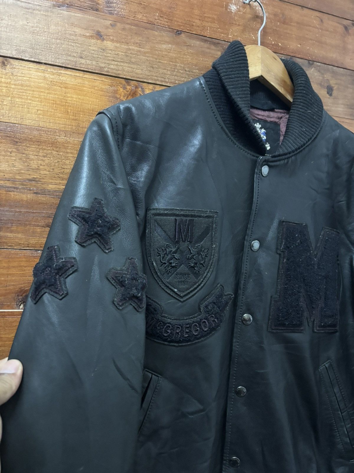 McGregor Vintage mcgregor 50th anniversary varsity leather jackeet Size US M / EU 48-50 / 2 - 4 Thumbnail