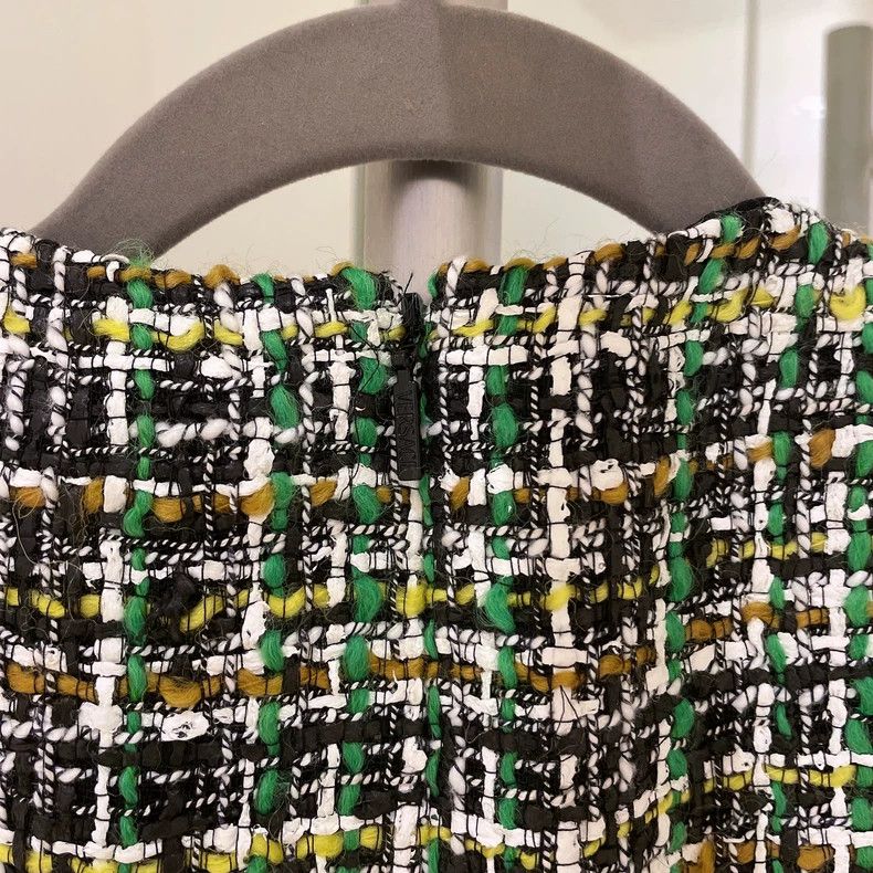 Versace Versace Colorful tweed dress Size L / US 10 / IT 46 - 6 Thumbnail