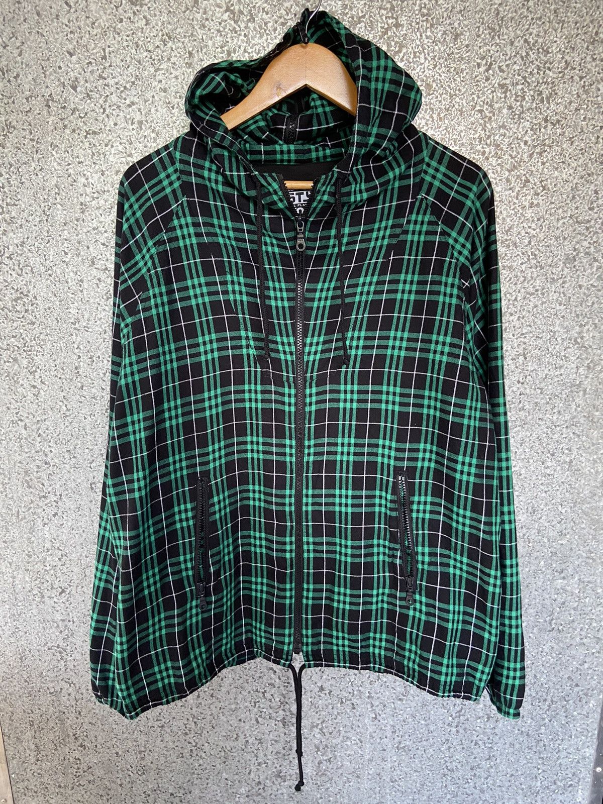 Flannel 5TY6 jacket zipper hoodies Size US L / EU 52-54 / 3 - 1 Thumbnail