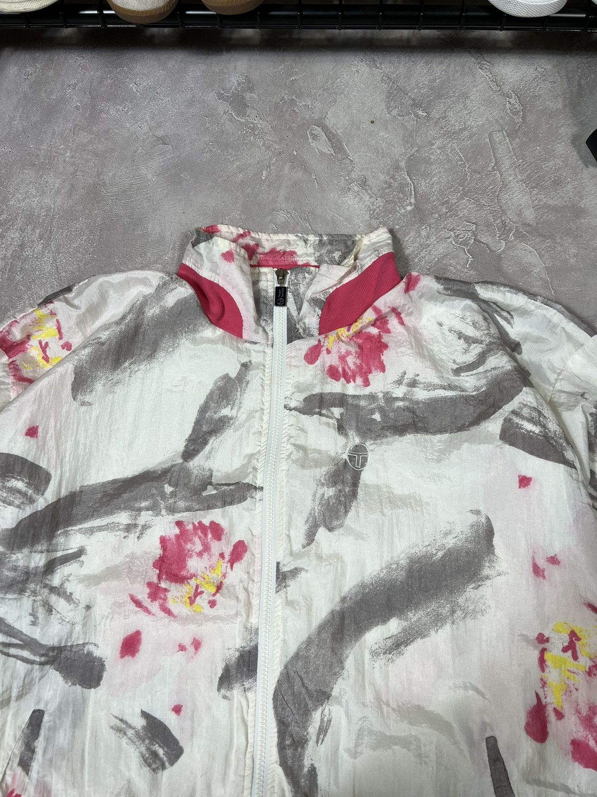 Sergio Tacchini Vintage 90s Rare Sergio Tacchini Japanese Nylon Jacket Size US M / EU 48-50 / 2 - 5 Thumbnail