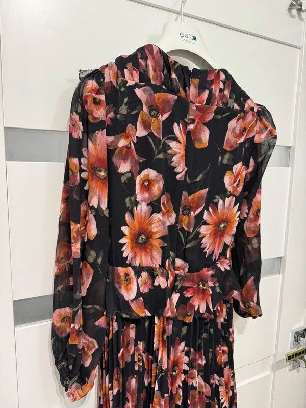 The Kooples The Kooples Floral Print Pleated Mini Dress size 1 S Size S / US 4 / IT 40 - 7 Thumbnail