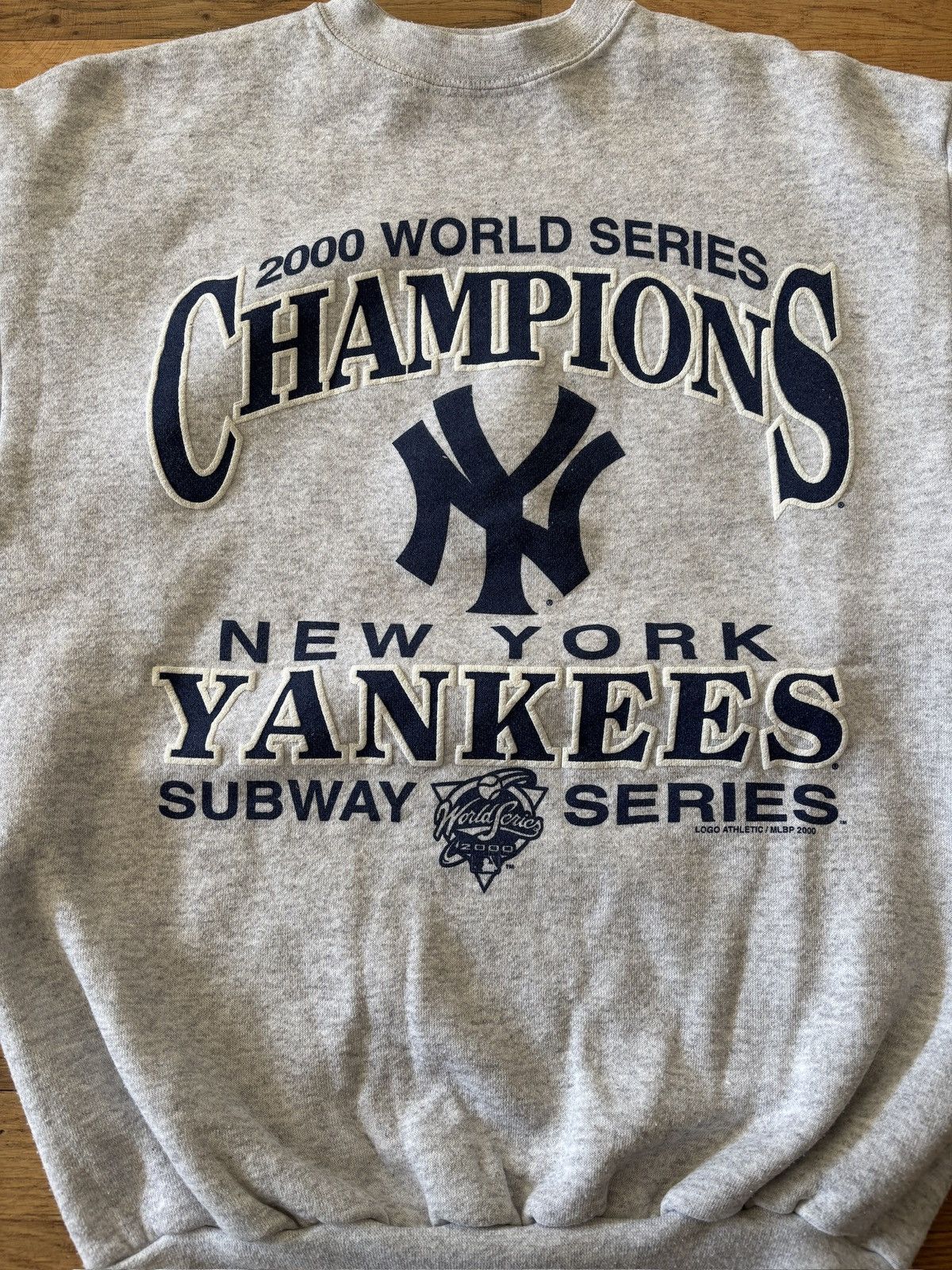 Vintage 2000 Subway Series New York Yankees World Series Crewneck Size US M / EU 48-50 / 2 - 2 Thumbnail