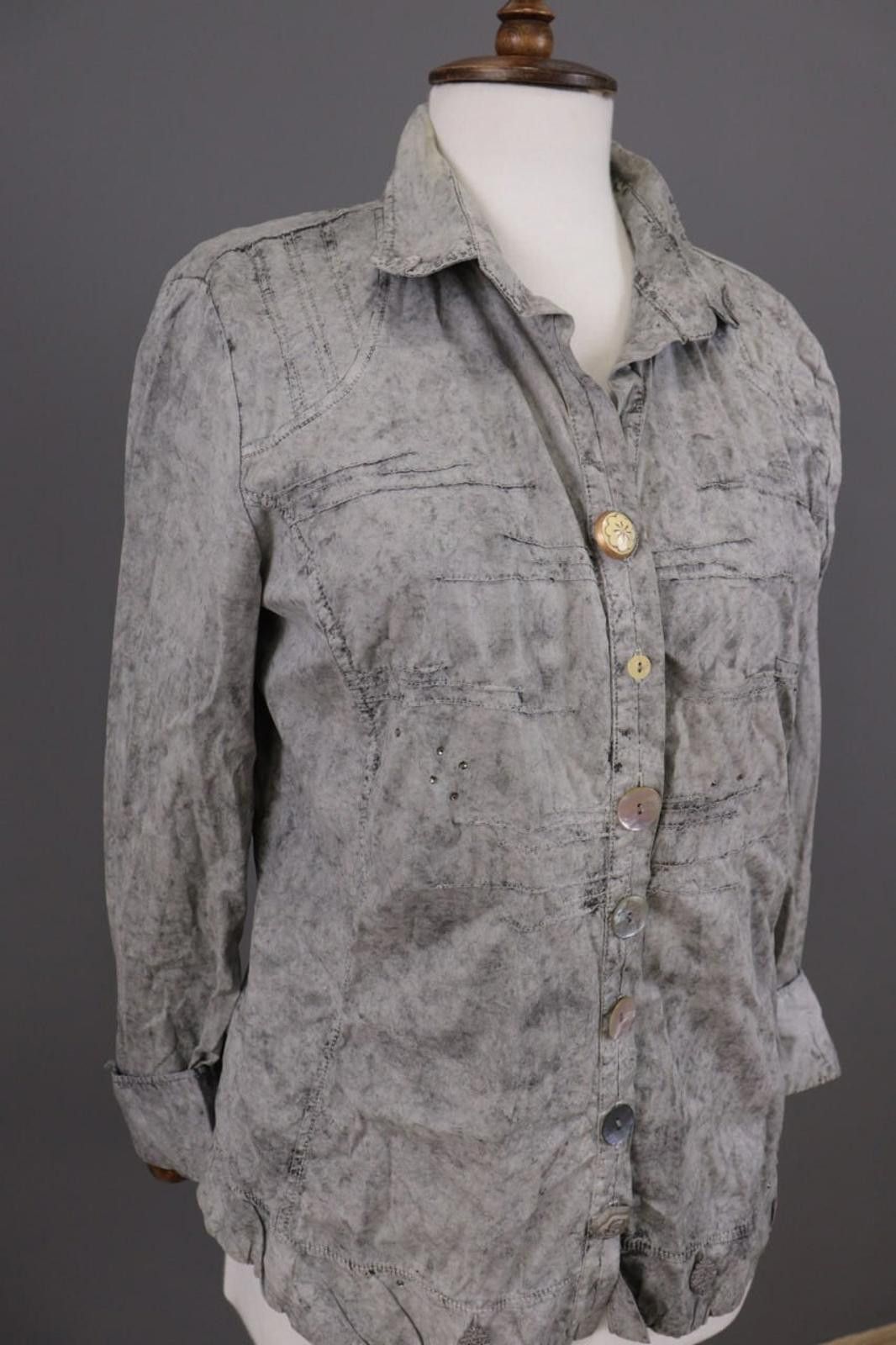 Bottega Veneta Ladies Bottega Gray Lightweight Jacket Size XL Size XL / US 12-14 / IT 48-50 - 6 Thumbnail