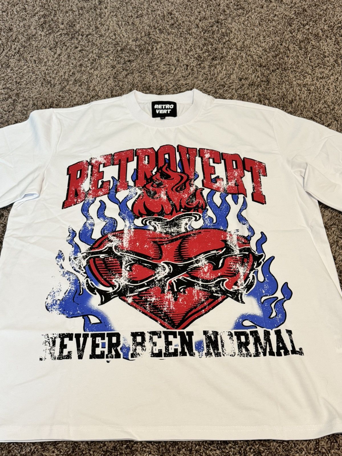 RETROVERT Retrovert Heart Tee Size US XXL / EU 58 / 5 - 1 Thumbnail