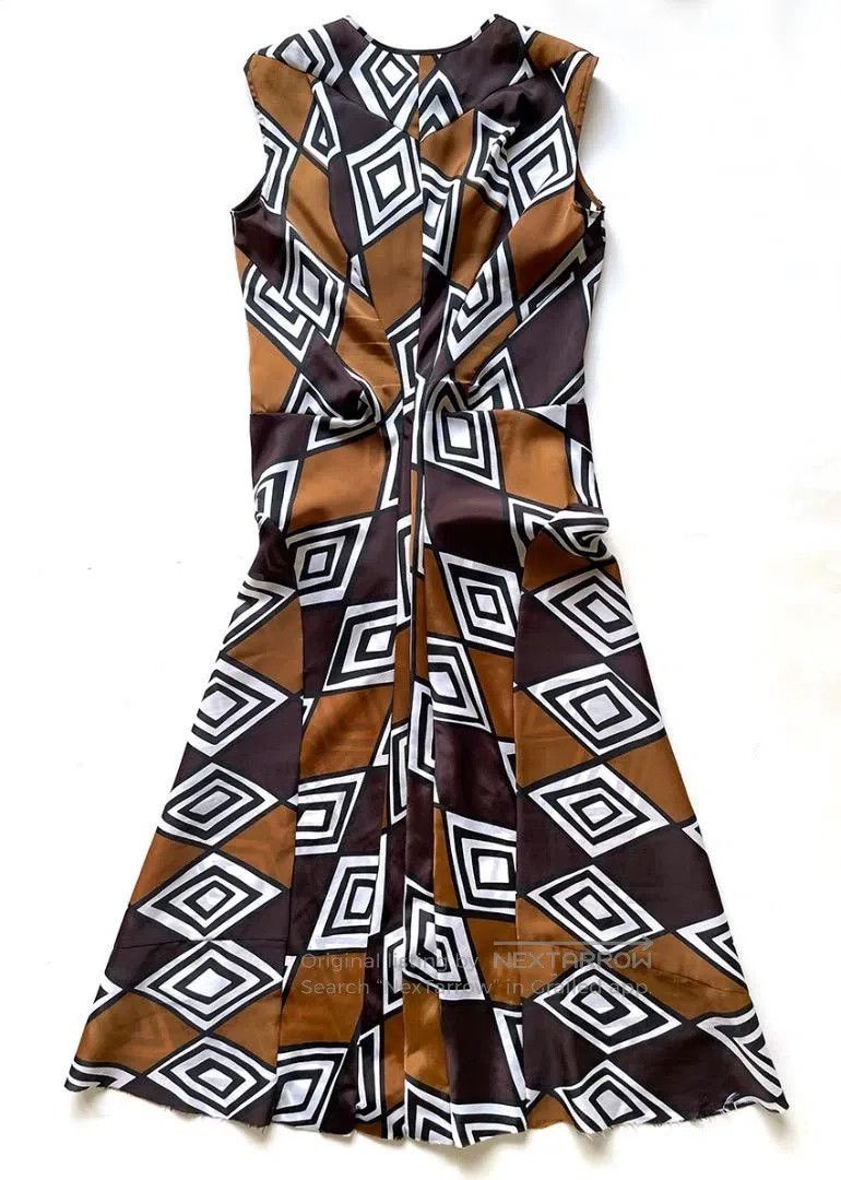 Junya Watanabe Lace Check Pattern Vintage Dress