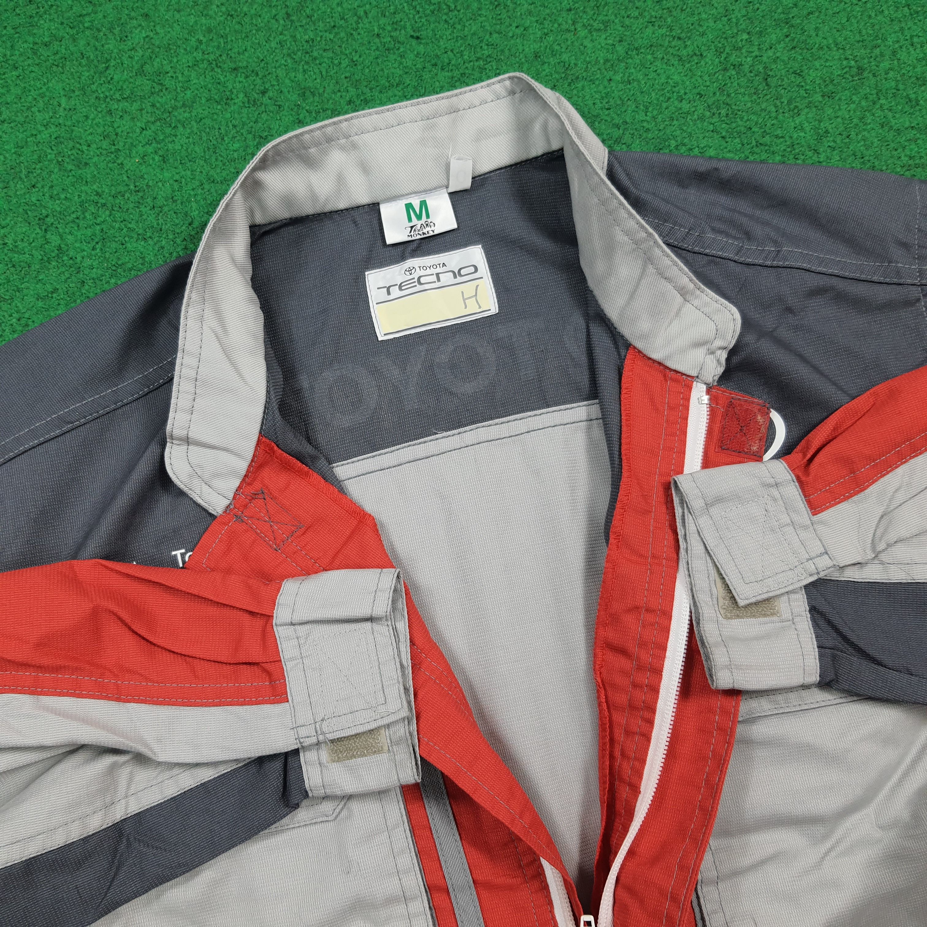 Japanese Brand Vintage Toyota Tecno Mobility Kanagawa Work Coverall C300N13 Size US S / EU 44-46 / 1 - 8 Thumbnail