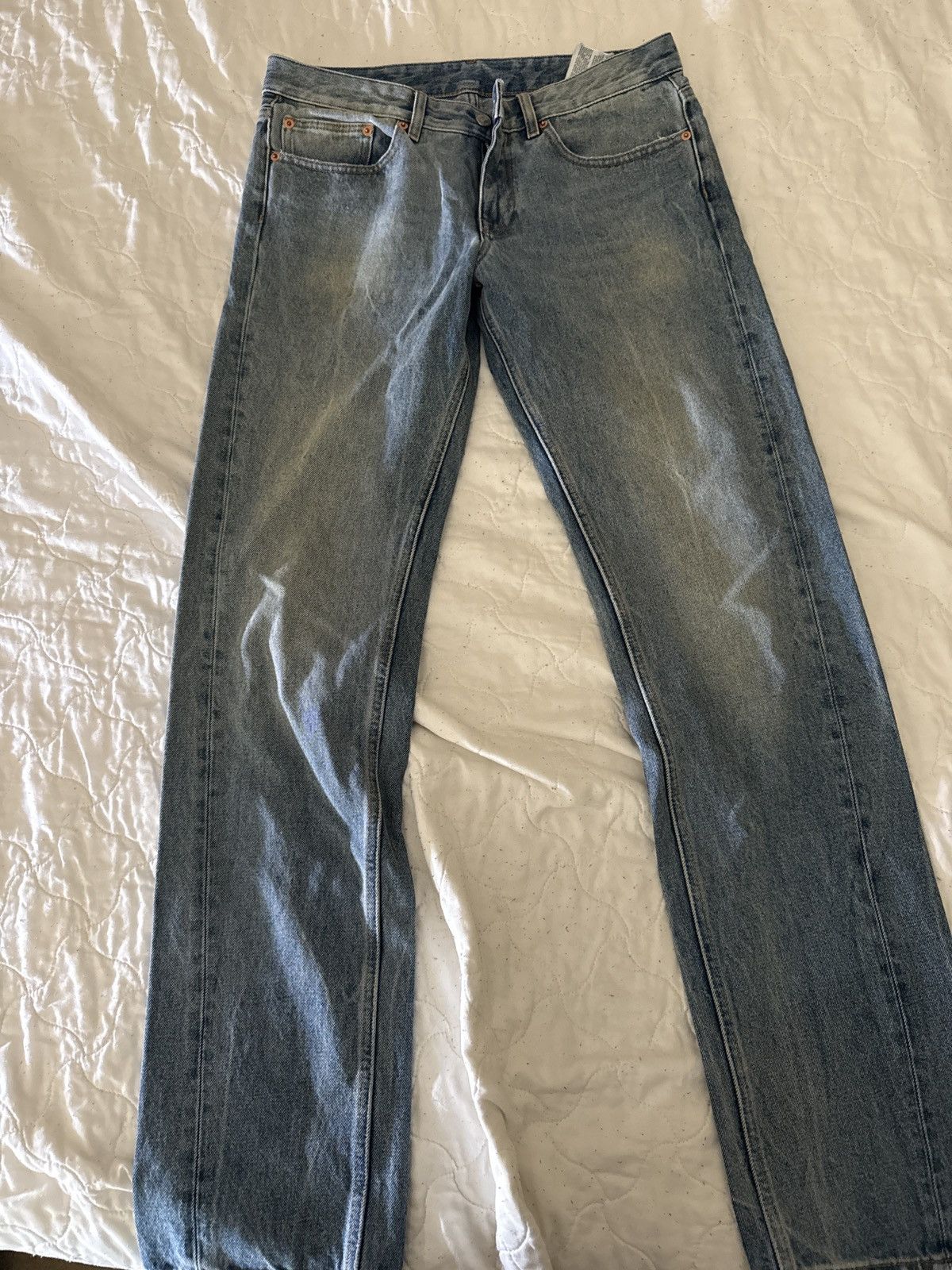 MM6 Maison Margiela Jeans – Size 30 – Light Blue Wash –