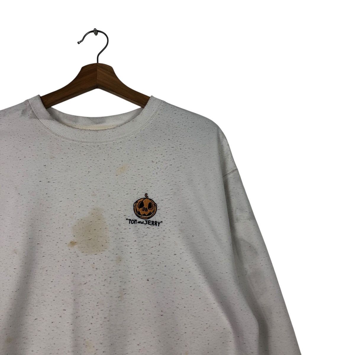 Cartoon Network × Japanese Brand × Vintage 📌Vintage Sweatshirt Crewneck Tom & Jerry Cartoon Big Logo Size US M / EU 48-50 / 2 - 7 Thumbnail