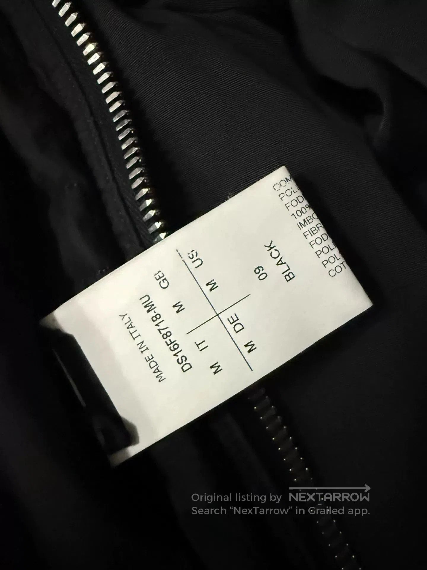 Rick Owens Rick Owens Long Dark Cotton Coat. Size US M / EU 48-50 / 2 - 7 Thumbnail