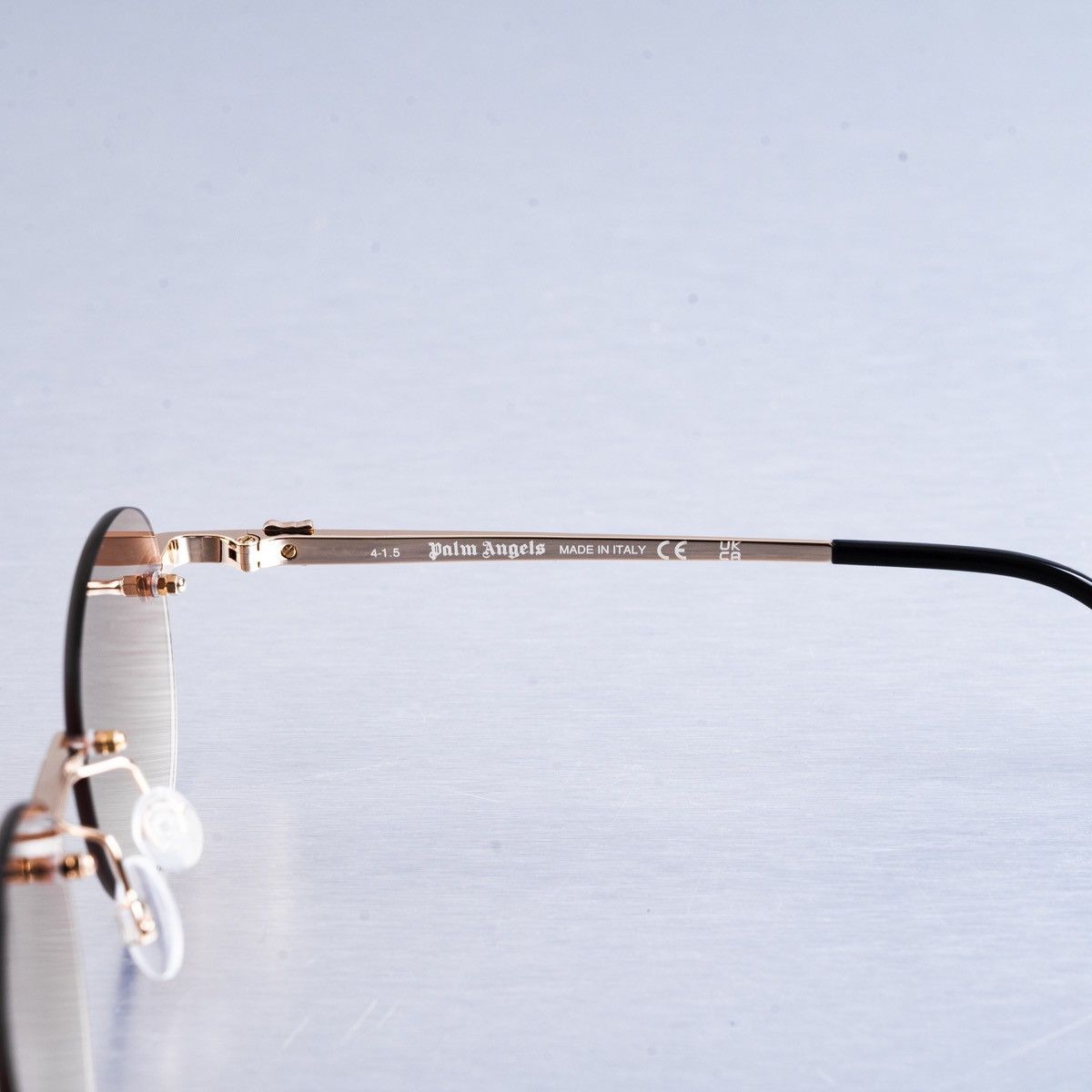 Palm Angels PALM ANGELS CRYSTAL GOLD ORANGE GRADIENT SUNGLASSES Size ONE SIZE - 4 Thumbnail