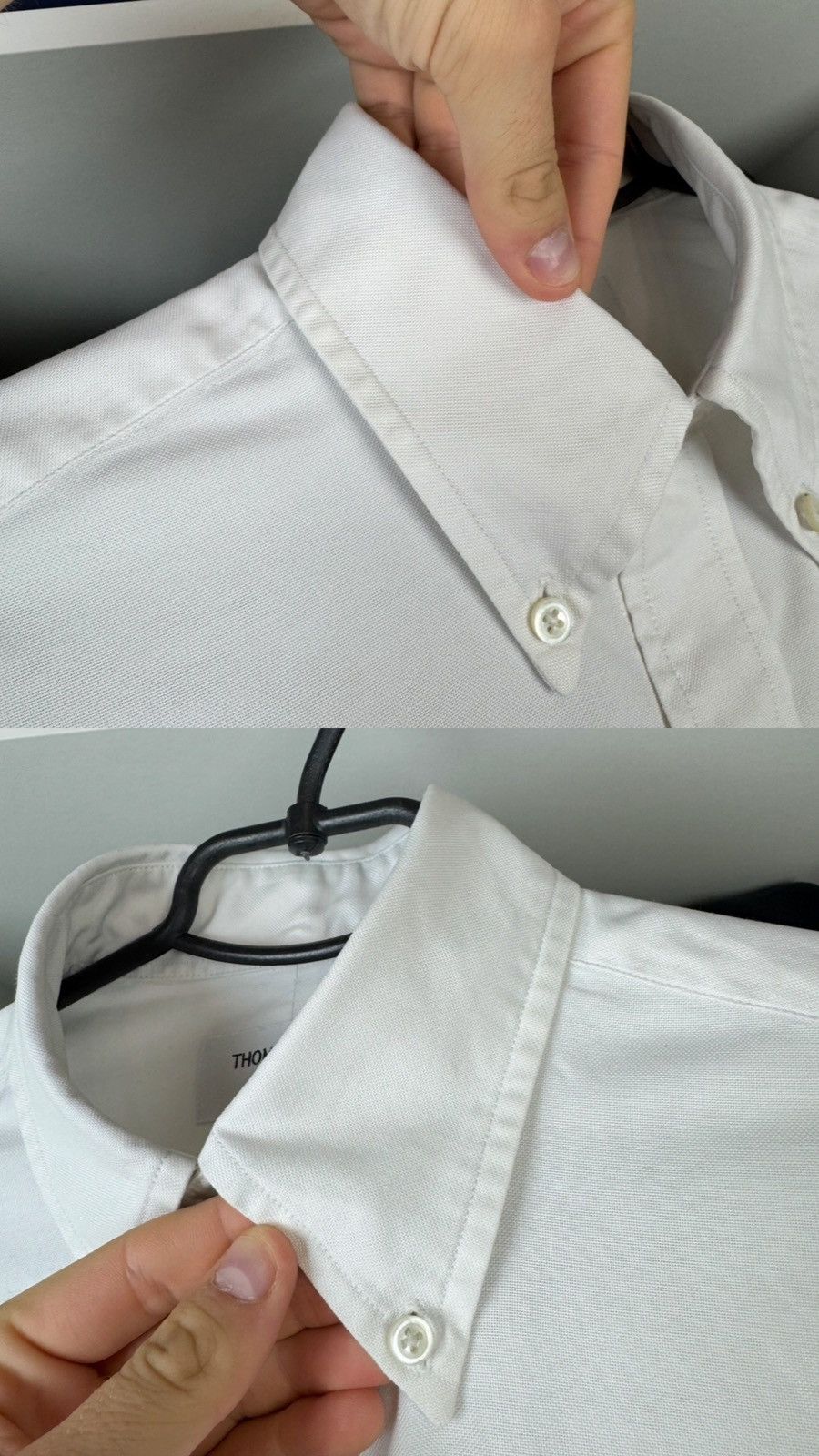 Thom Browne Thom Browne Button-Down Shirt Long Sleeve Size 1 Size US S / EU 44-46 / 1 - 2 Thumbnail