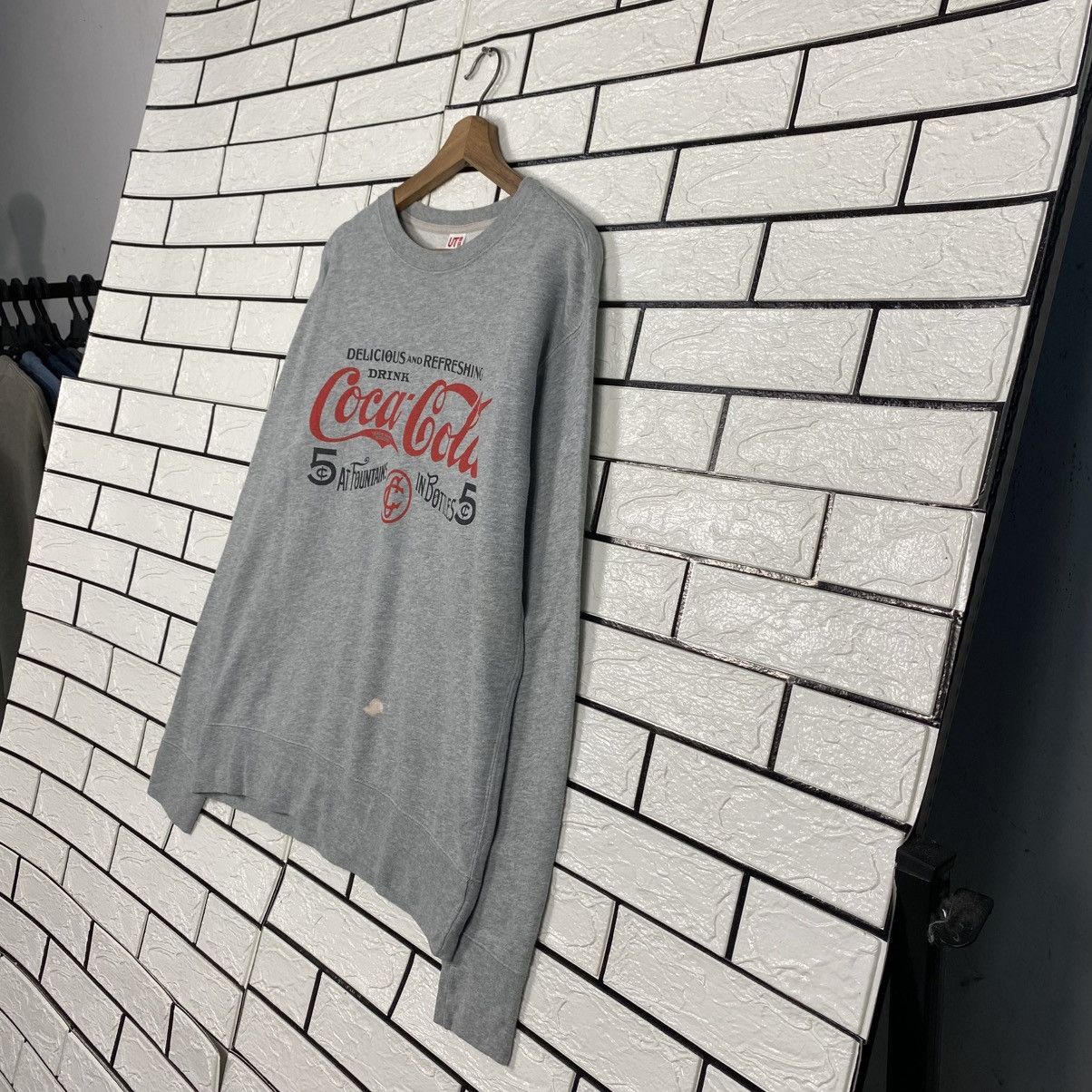 Japanese Brand Vintage Sweatshirt Coca Cola Big Logo Size US M / EU 48-50 / 2 - 3 Thumbnail