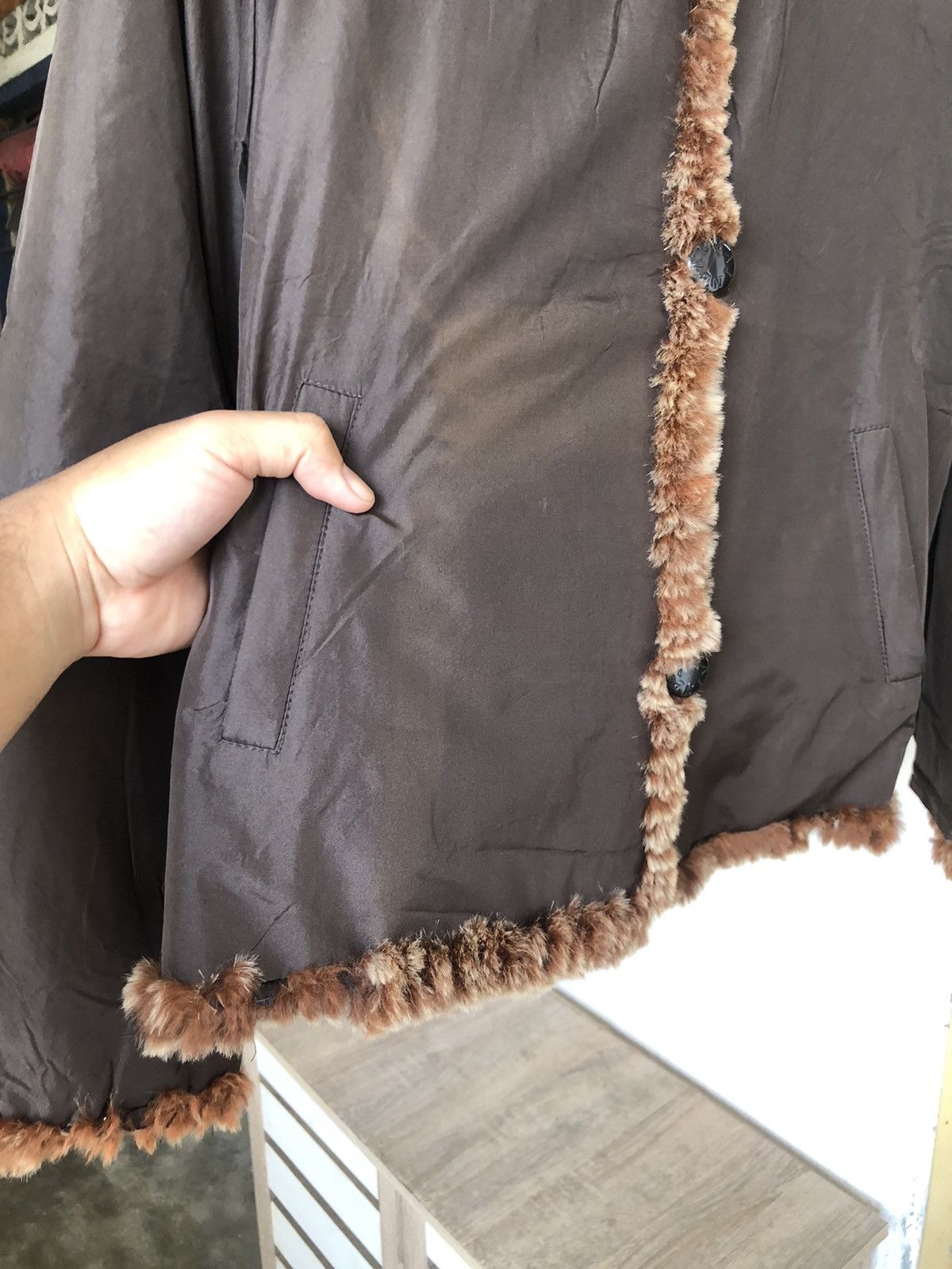 Balmain Nice🚨 Balmain Fur Spanish Rabbit Reversible Jacket Size M / US 6-8 / IT 42-44 - 20 Thumbnail