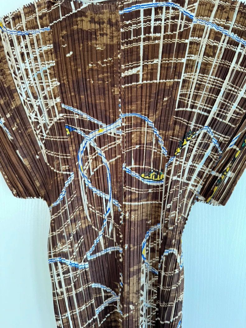 Issey Miyake Issey Miyake size:3 Brown amusement park roller coaster sh Size M / US 6-8 / IT 42-44 - 4 Thumbnail