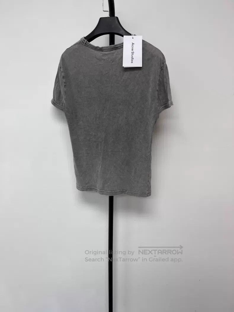 Acne Studios Acne Studios Faded logo round neck casual short sleeve T-s Size M / US 6-8 / IT 42-44 - 2 Thumbnail