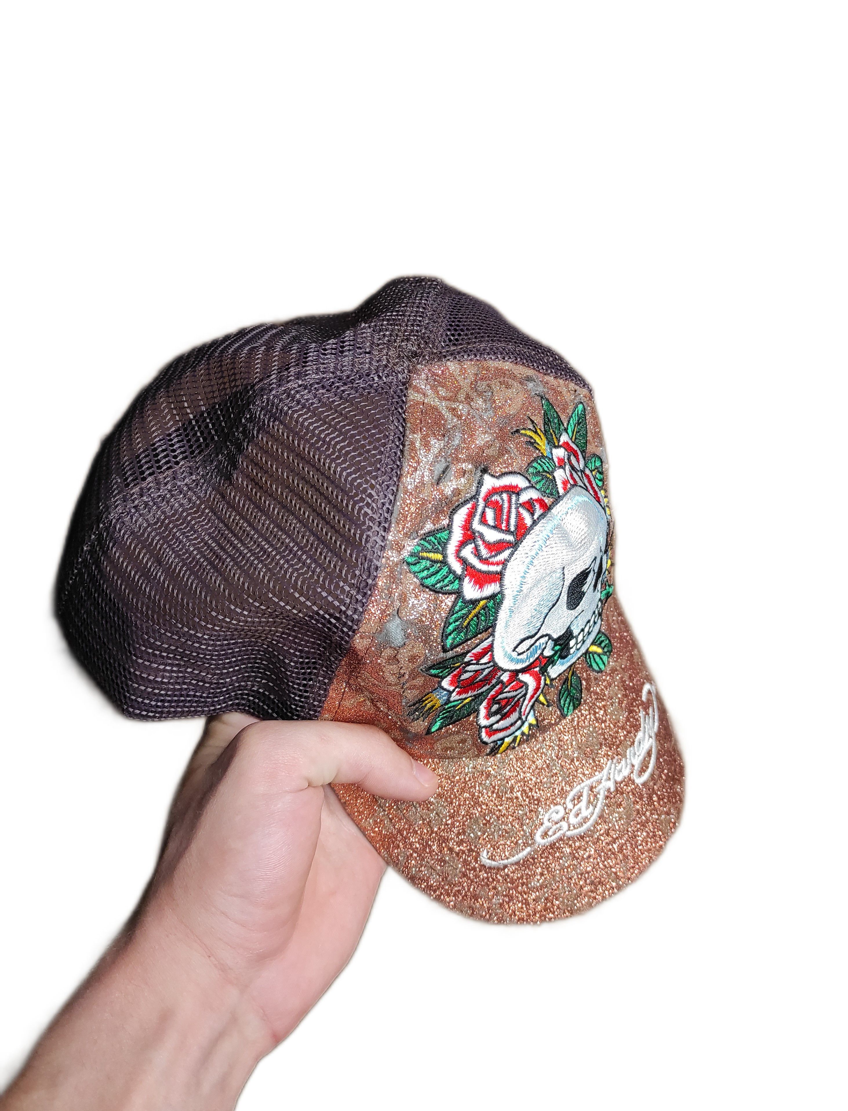 Ed Hardy **Ed Hardy Golden Skull Cap** Size ONE SIZE - 2 Thumbnail