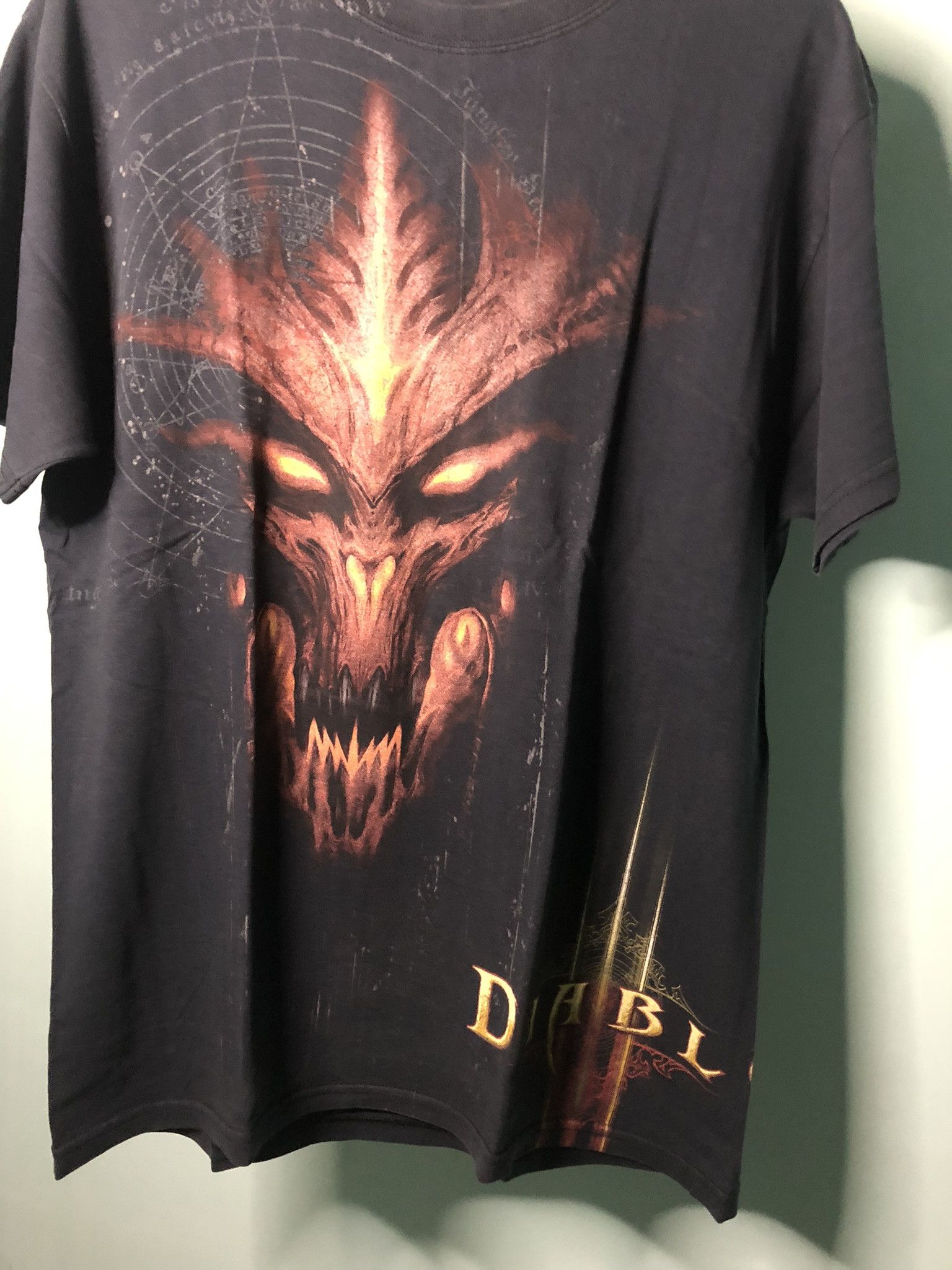 Band Tees Vintage Diablo T shirt Size US L / EU 52-54 / 3 - 2 Thumbnail