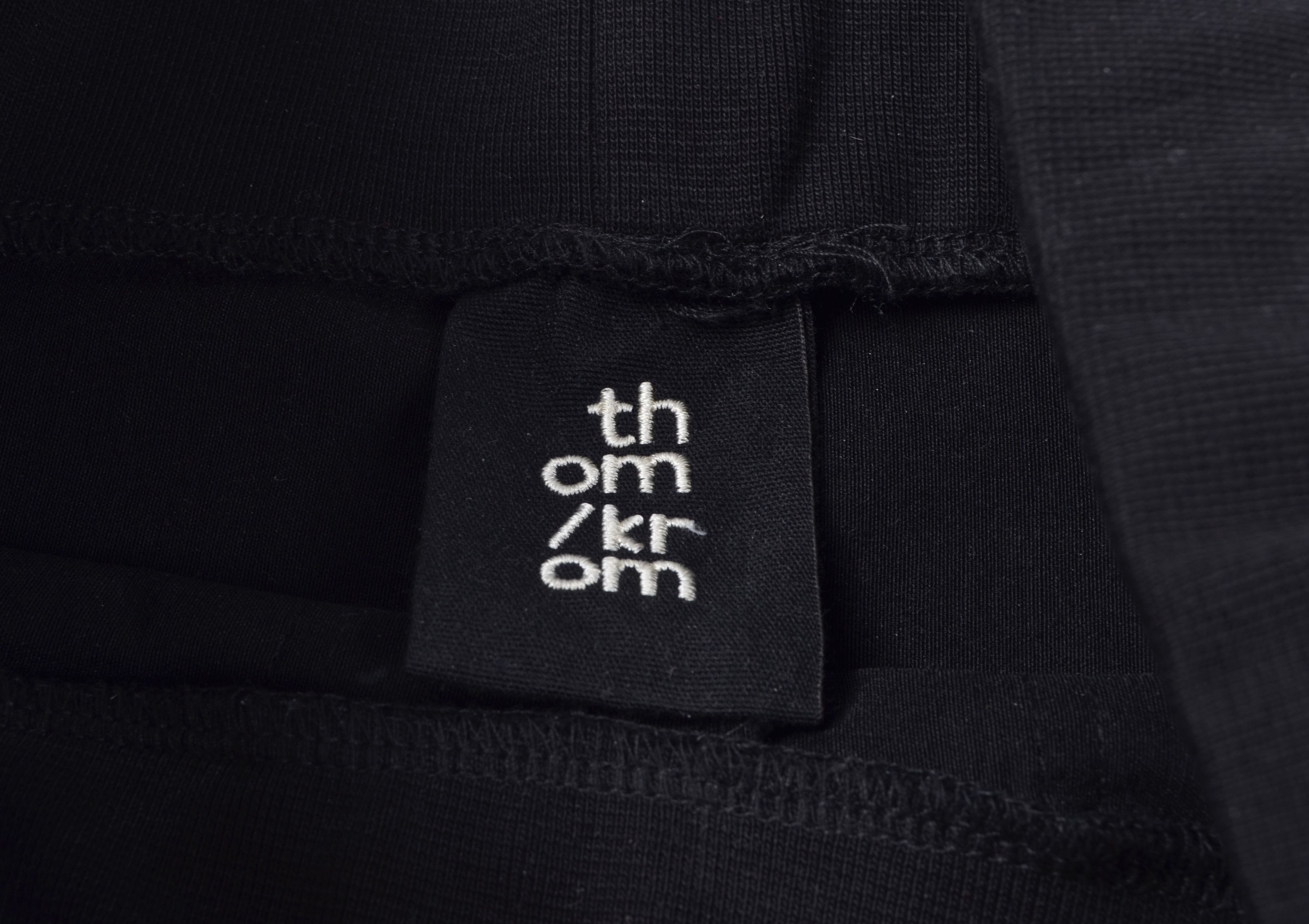 Thom Krom Thom Krom Avant Garde Black Straight Pants Size 26" / US 2 / IT 38 - 6 Thumbnail