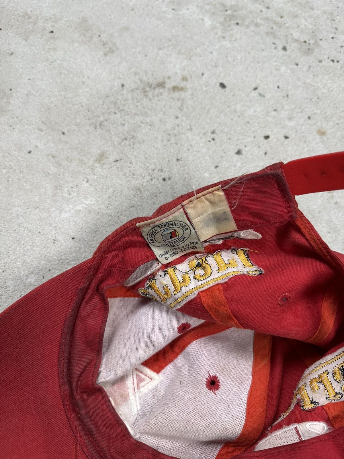 Ferrari × Vintage Vintage 90s Ferrari Dekra Schumacher Racing Hat Size ONE SIZE - 6 Thumbnail
