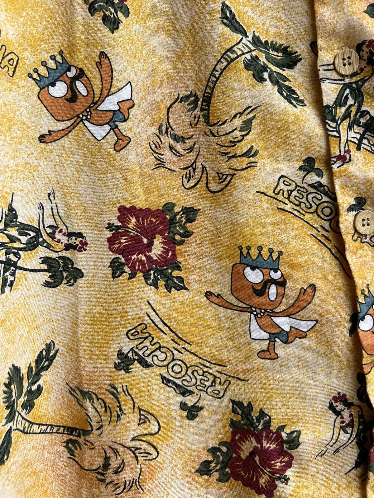 Vintage Resocha JAL Japan Hula Girl Oversized Rayon Hawaiian Size US L / EU 52-54 / 3 - 13 Thumbnail