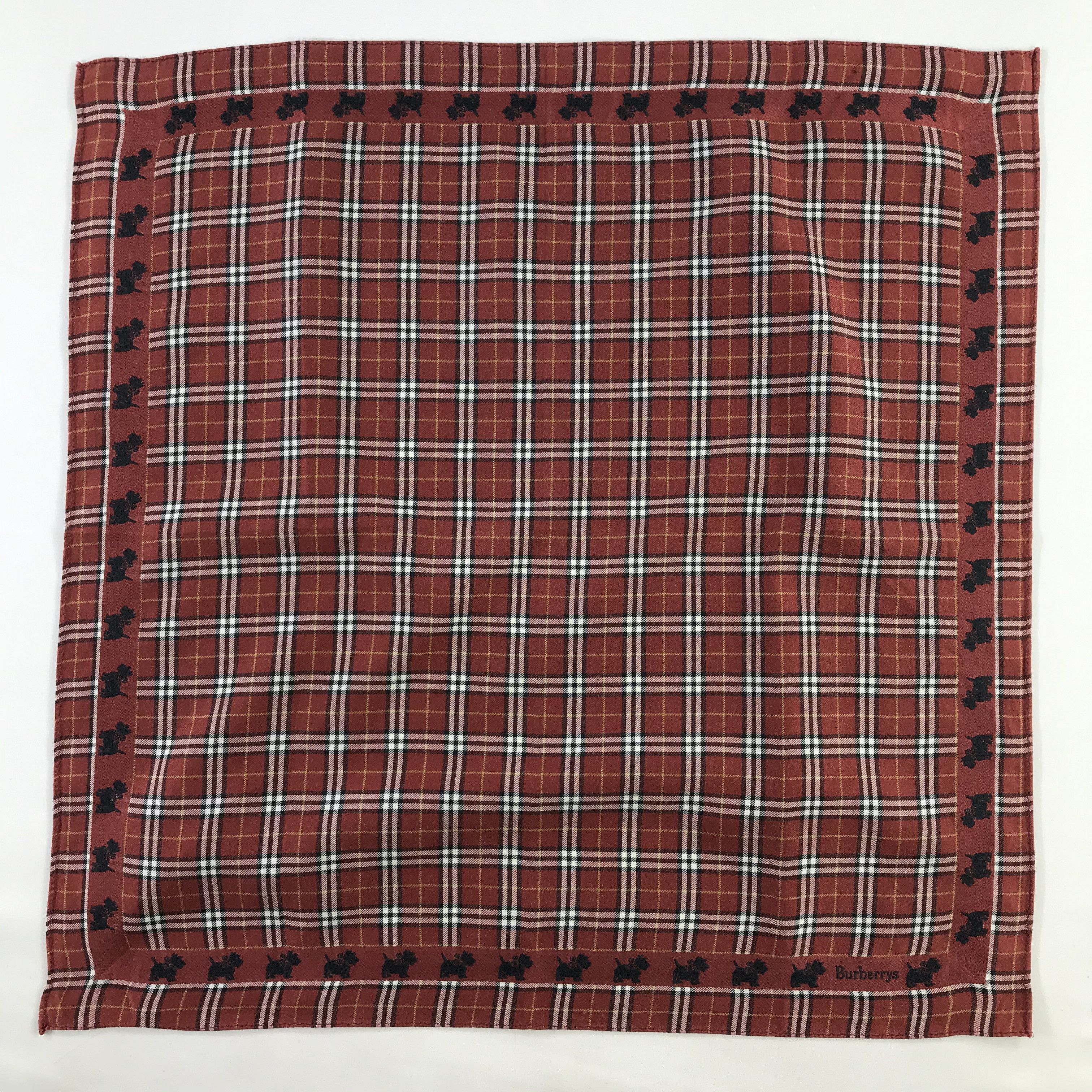 Burberry × Vintage Burberry Neckerchief / Bandana / Handkerchief Size ONE SIZE - 3 Thumbnail