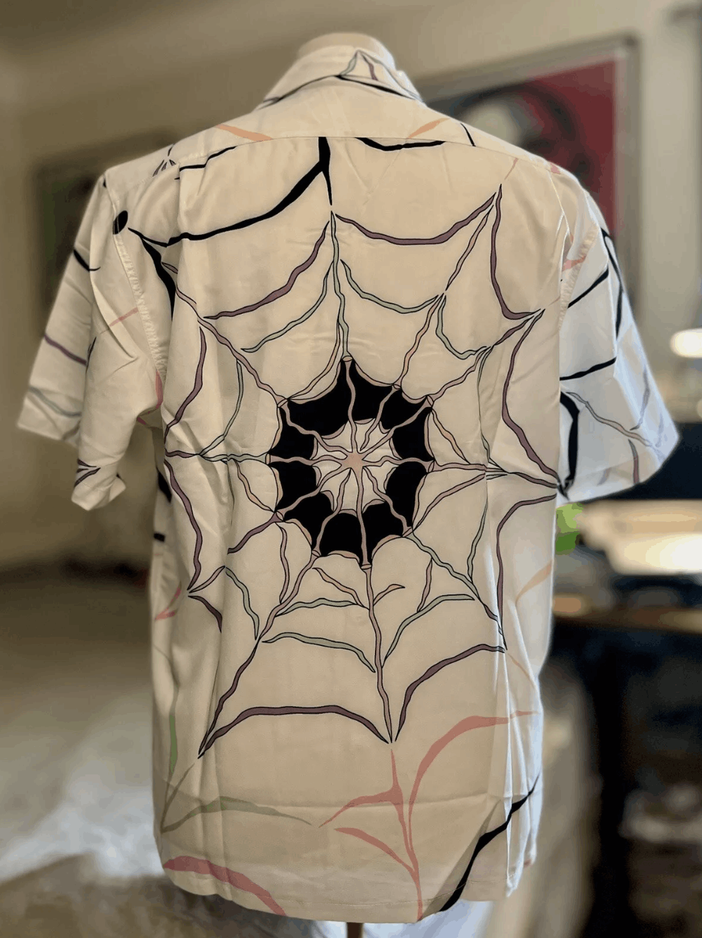 Wacko Maria WACKO MARIA x WOLF'S HEAD SS Hawaiian Spiderweb Size US M / EU 48-50 / 2 - 2 Thumbnail