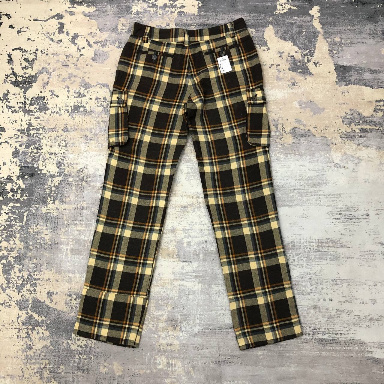 Japanese Brand × Le Coq Sportif P260 LE COQ SPORTIF X FRAIS TARTAN CARGO PANTS Size 28" / US 6 / IT 42 - 2 Thumbnail