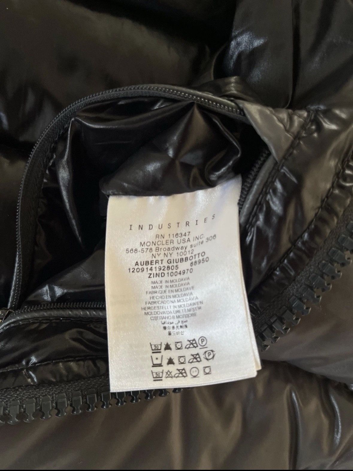 Moncler Moncler Aubert Puffer Grey Size US M / EU 48-50 / 2 - 8 Thumbnail