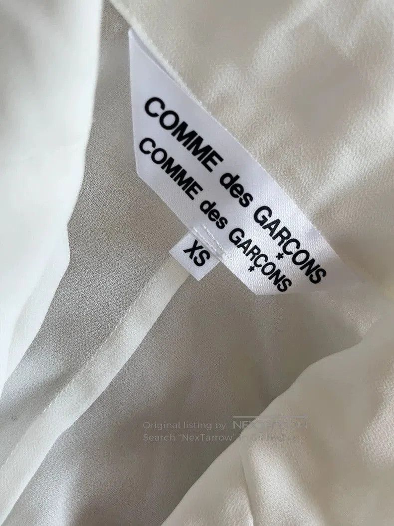 Comme des Garcons comme des garcons white ruffled collar shirt. Size US M / EU 48-50 / 2 - 6 Thumbnail