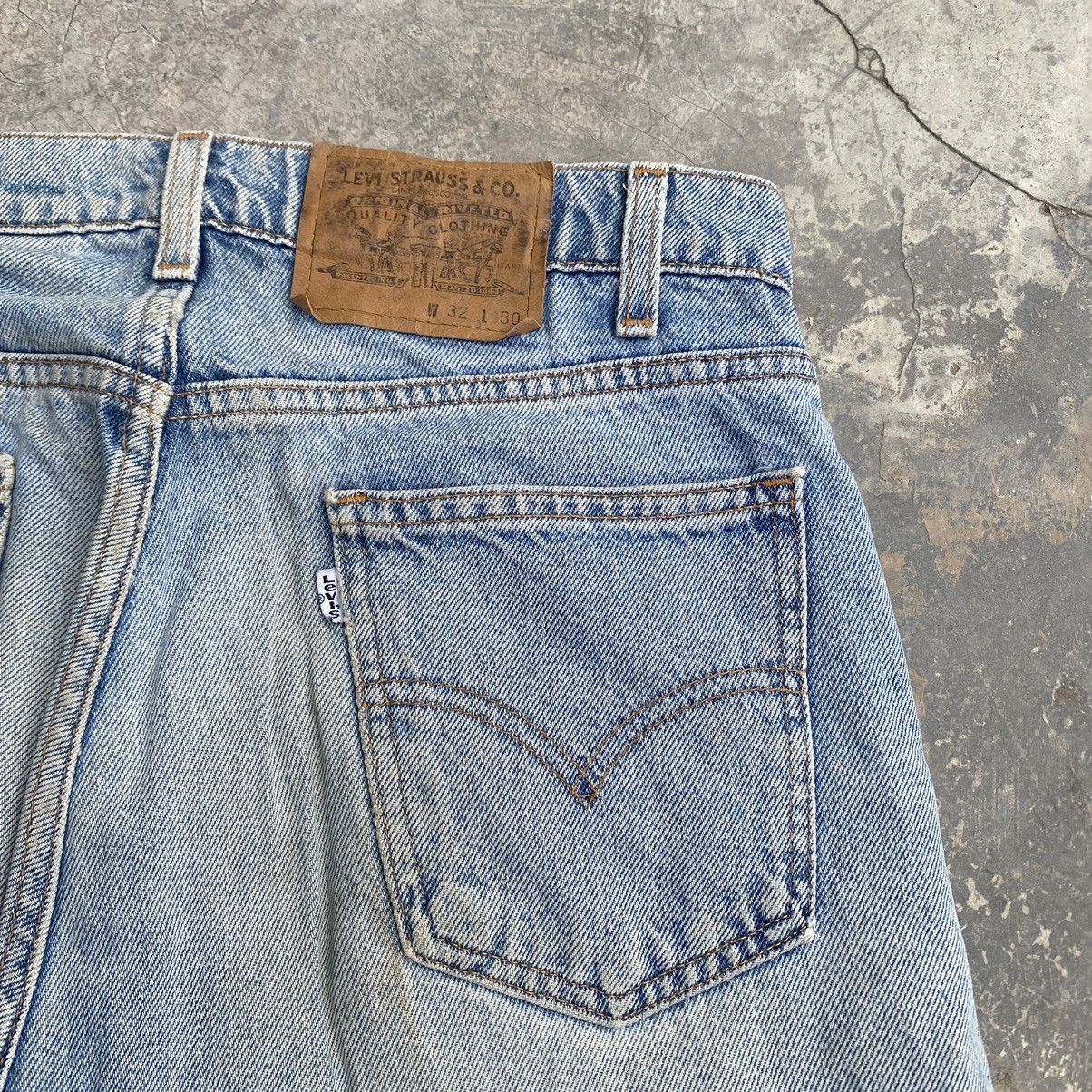 Levi's Vintage Clothing 97’ White Tab faded jeans LV004 Size US 32 / EU 48 - 6 Thumbnail