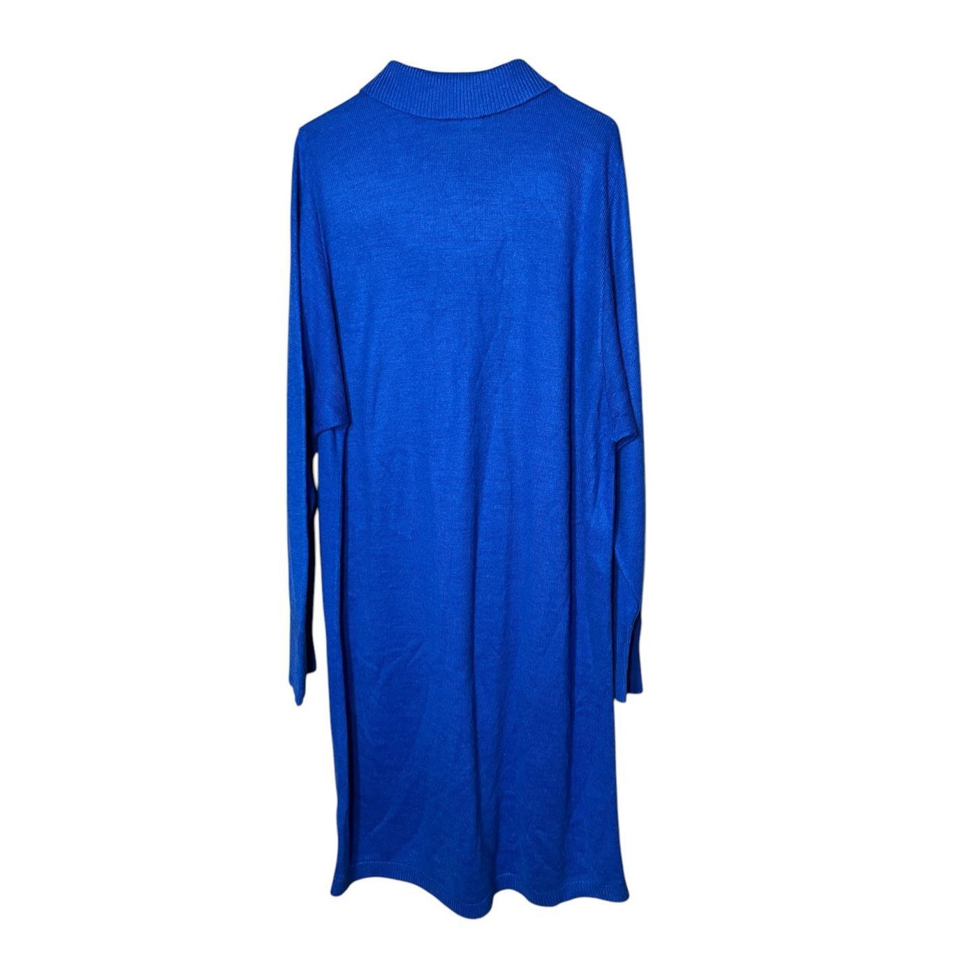 Other Vintage Avon Fashions Blue Long Sleeve Midi Sweater Dress L Size L / US 10 / IT 46 - 8 Thumbnail