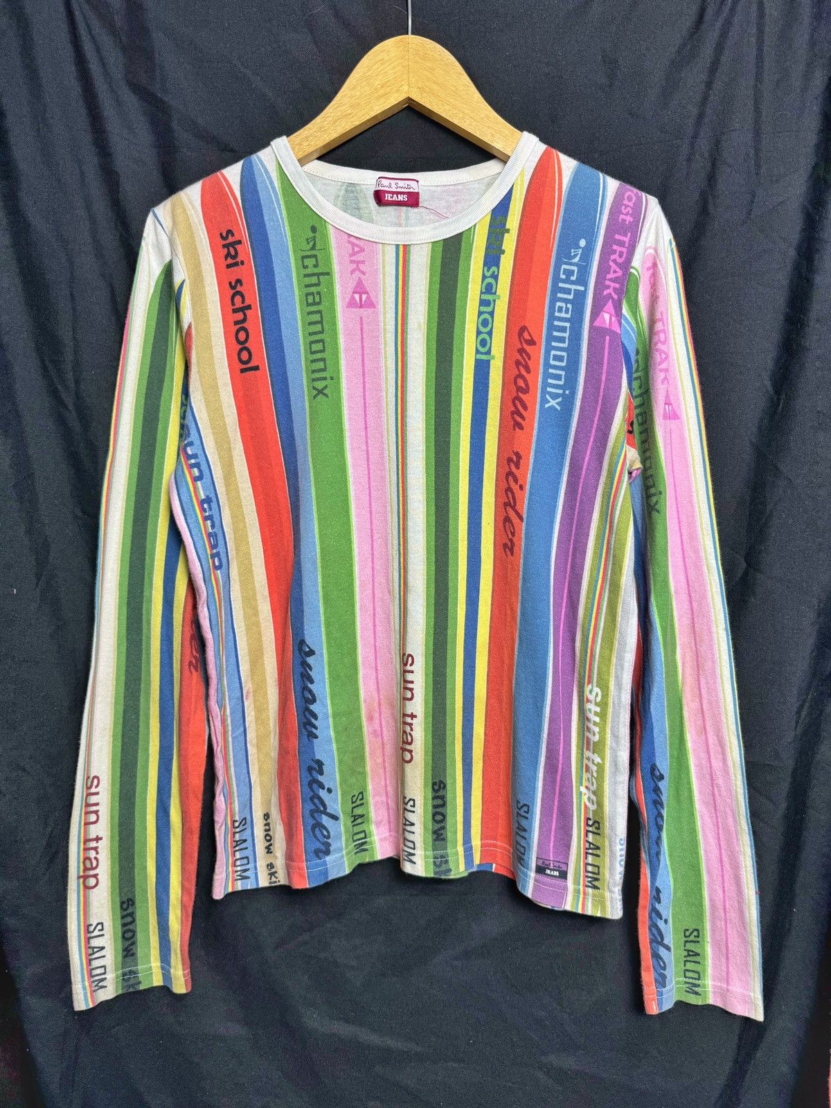 Beauty Beast × Hysteric Glamour × Japanese Brand Paul Smith Rainbow Long Sleeve Size US S / EU 44-46 / 1 - 1 Thumbnail
