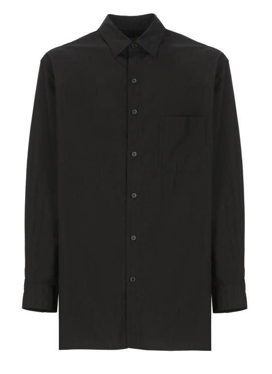 Yohji Yamamoto YOHJI YAMAMOTO Men Long Tops HPB01001 2 Black Size US S / EU 44-46 / 1 - 1 Thumbnail