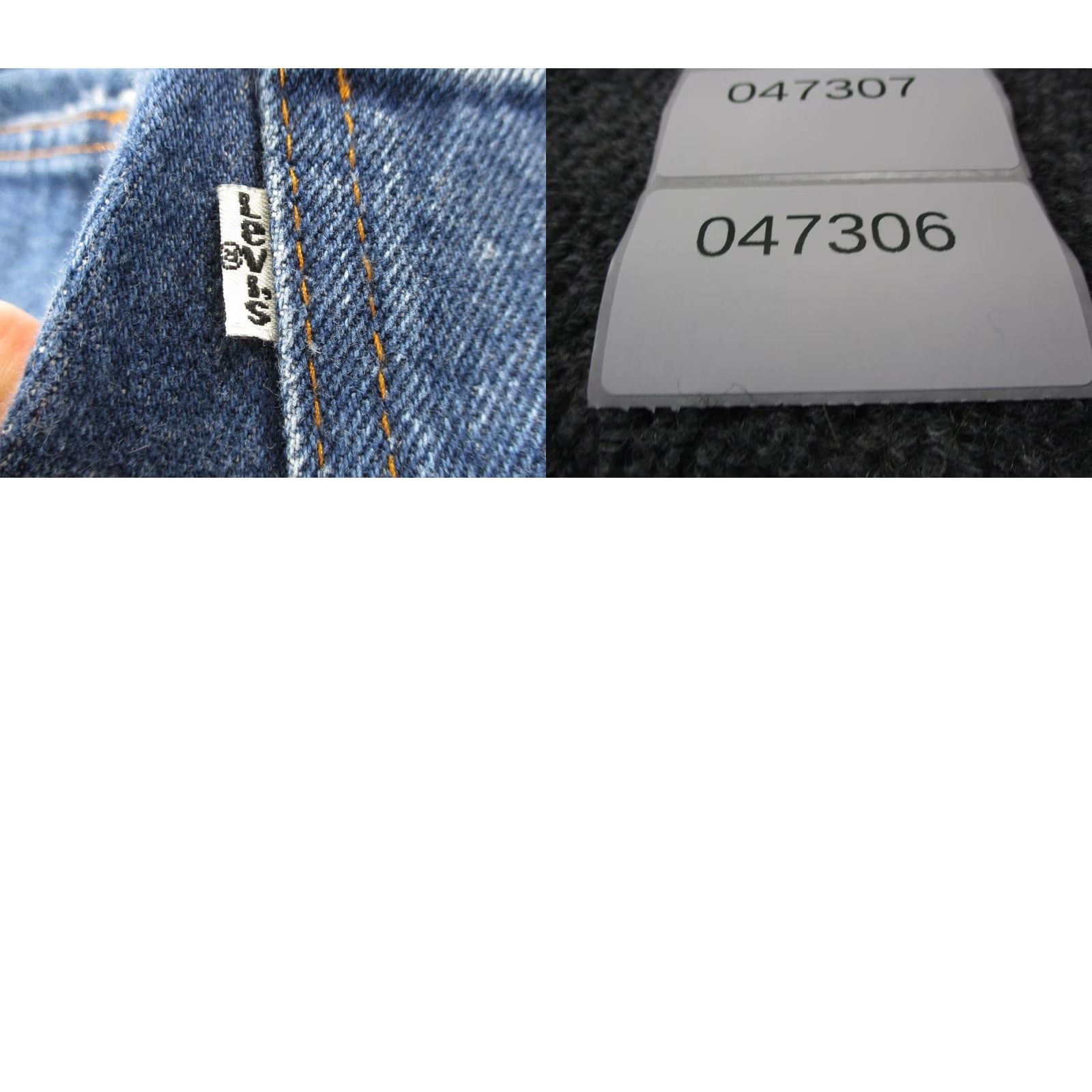 Levi's VINTAGE Levi's Jeans Womens 9 Denim Blue High Rise Slim White Tab USA Made 80s Jeans Women Regular 30in Inseam Blue Size 42" / US 20 - 9 Thumbnail