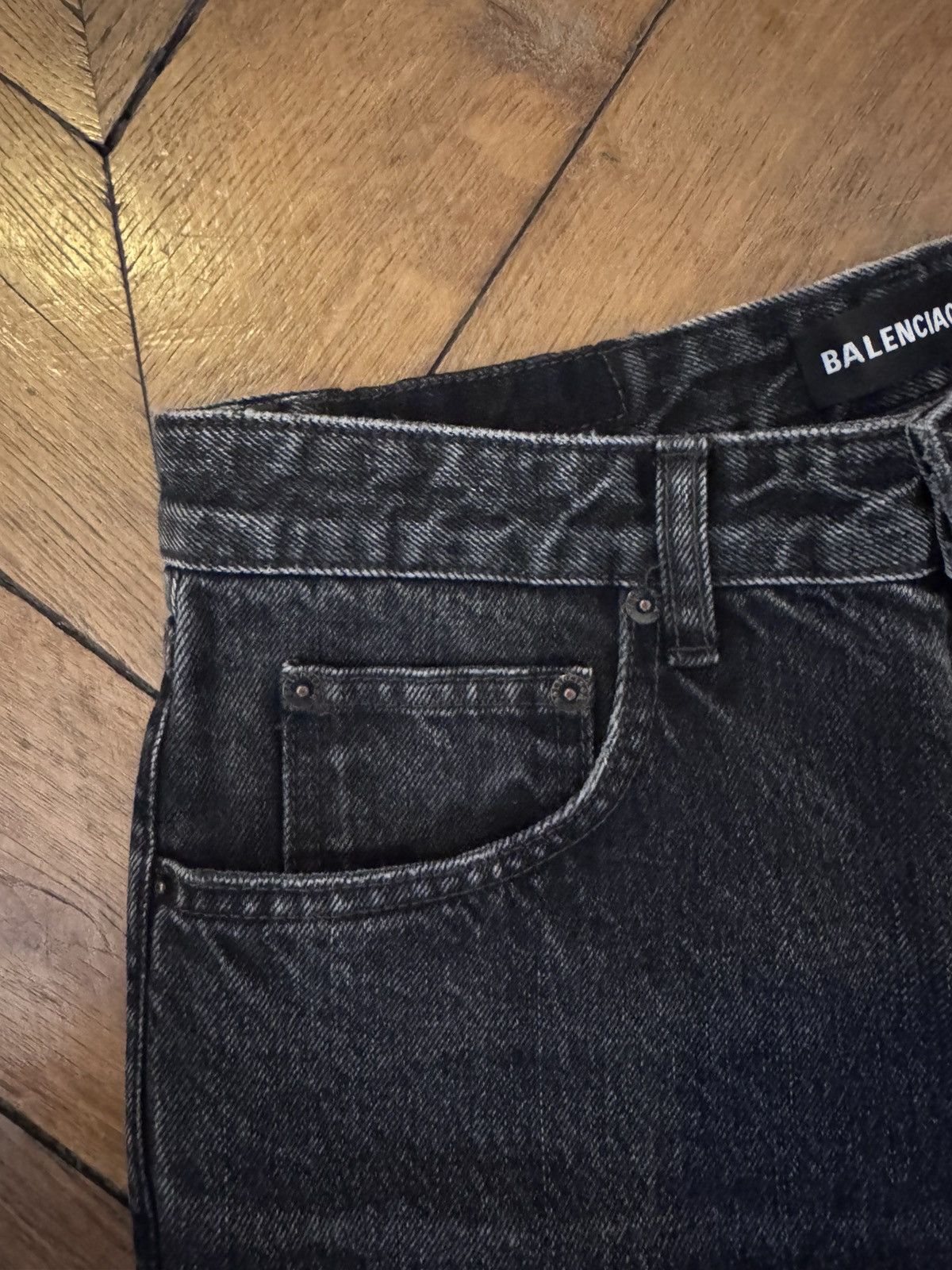 Balenciaga Jean Balanciaga Black Size US 31 - 10 Thumbnail