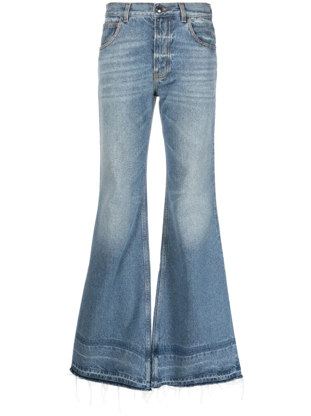 Chloe o1y0825 Denim Pant in Blue Size 28" / US 6 / IT 42 - 1 Thumbnail