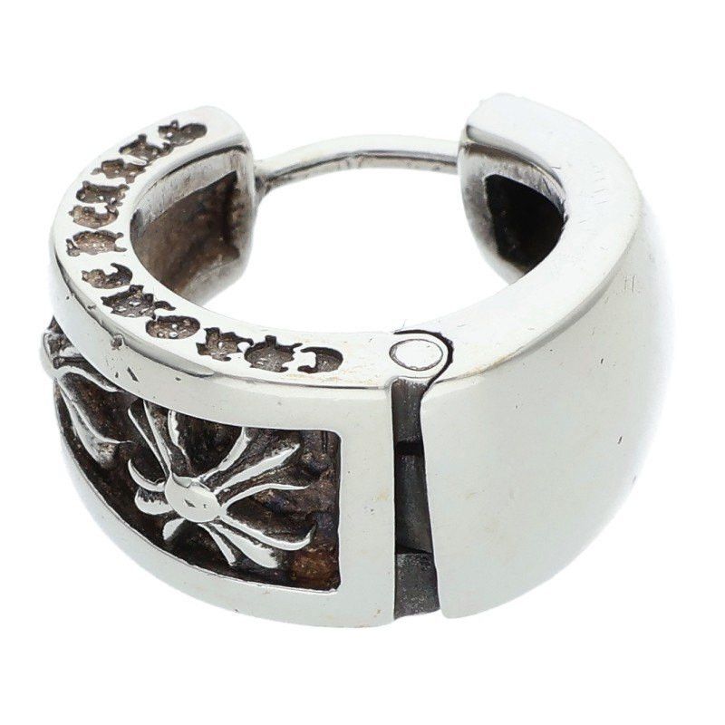 Chrome Hearts Chrome Hearts Narrow V CHX Silver Earring Size ONE SIZE - 4 Thumbnail