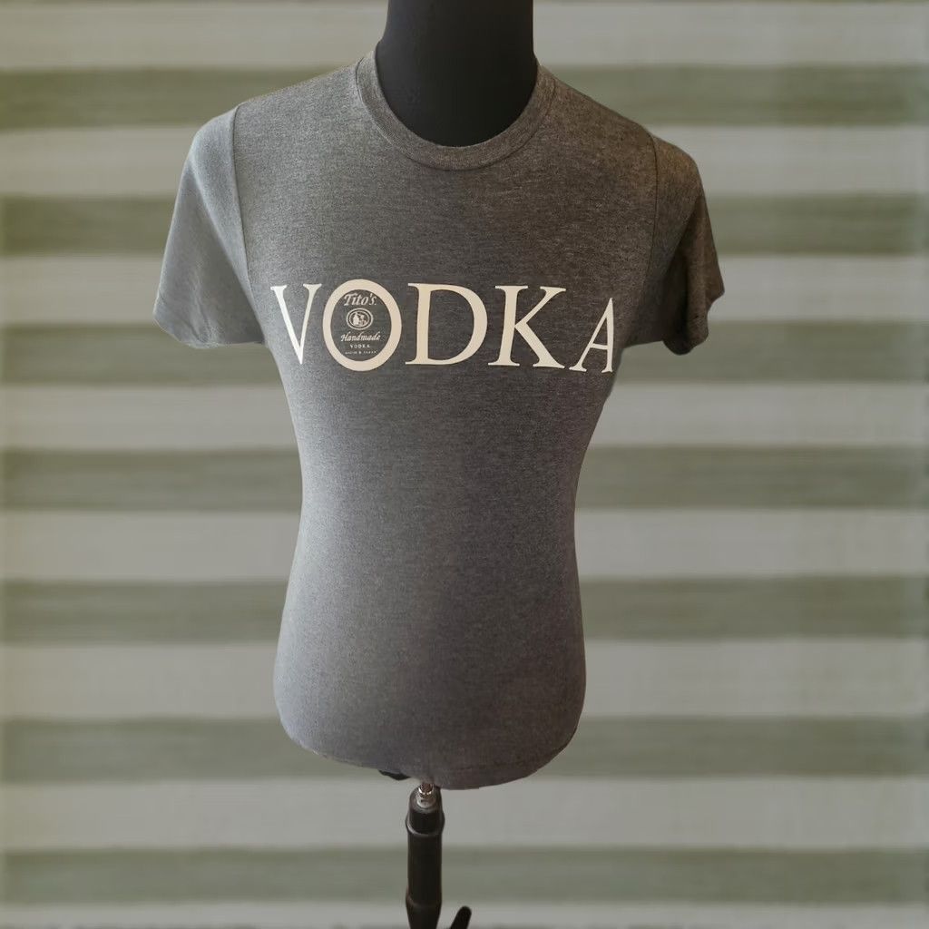 Vintage Tito'S Shirt S Gray Handmade White Lettering Vodka Men Size Size US S / EU 44-46 / 1 - 1 Thumbnail